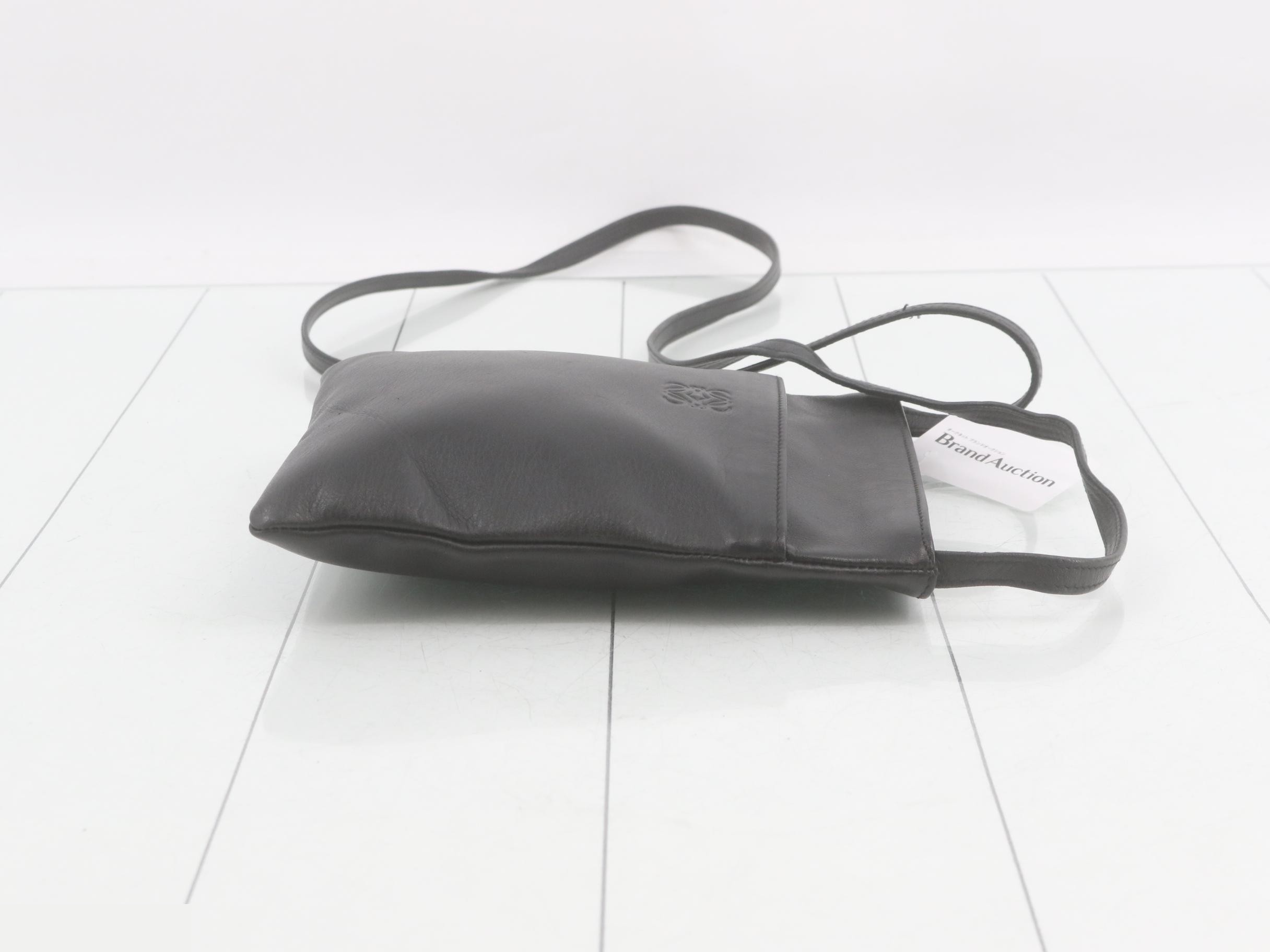 Anagram Leather Shoulder Bag — view 3