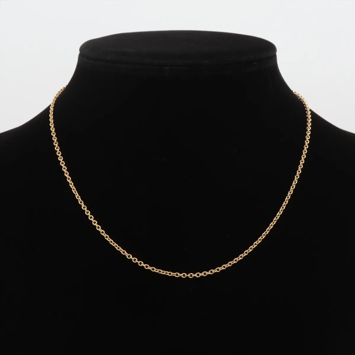necklace chain, 750 (yellow gold), 6.7g, TB4954, spring ring clasp bent. — view 5