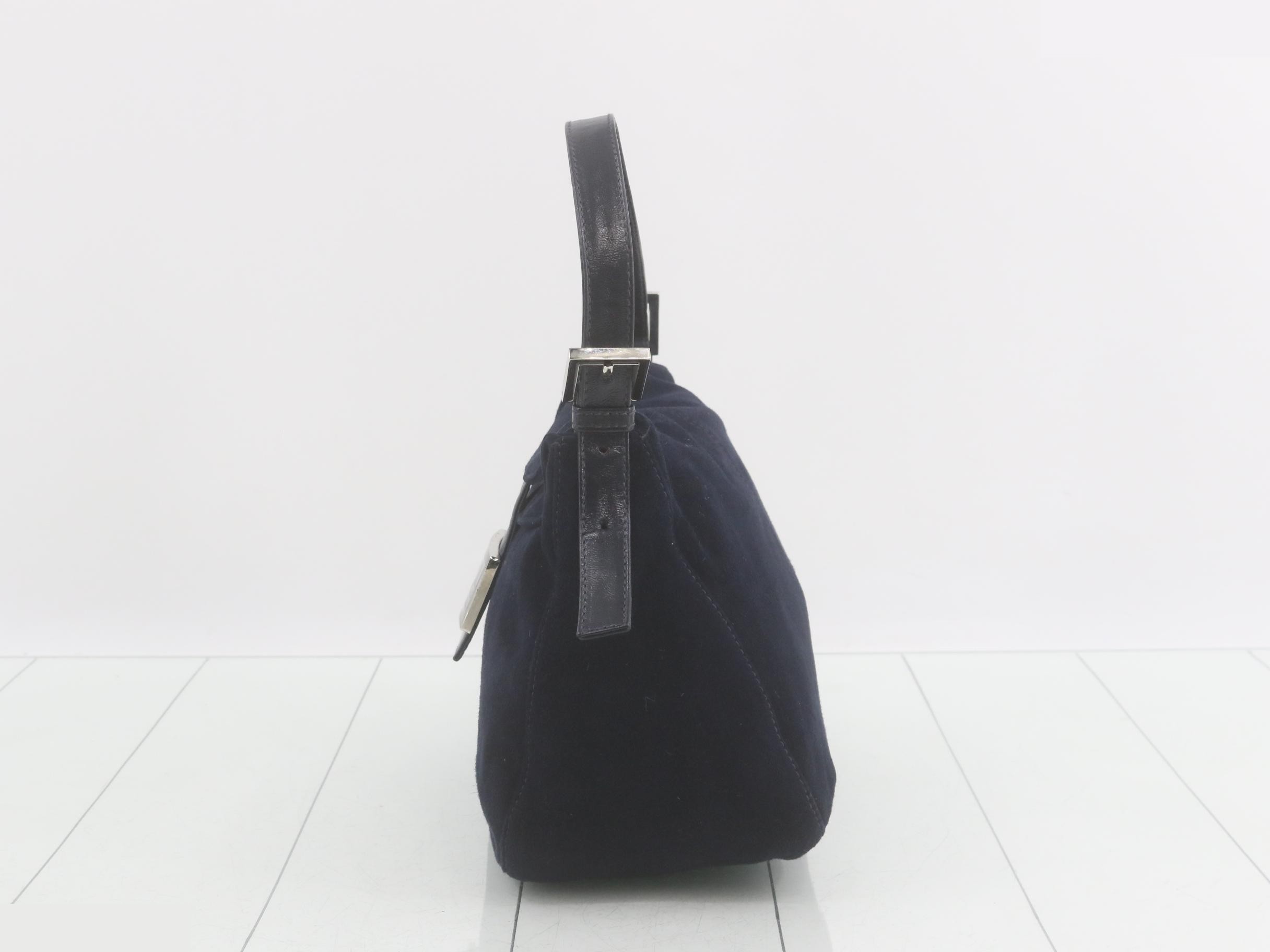 Suede Mamma Bucket Shoulder Bag — view 3