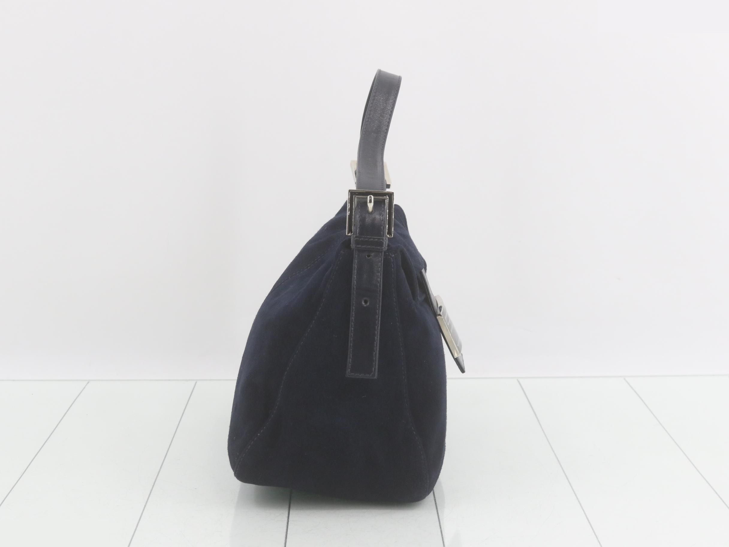 Suede Mamma Bucket Shoulder Bag — view 4