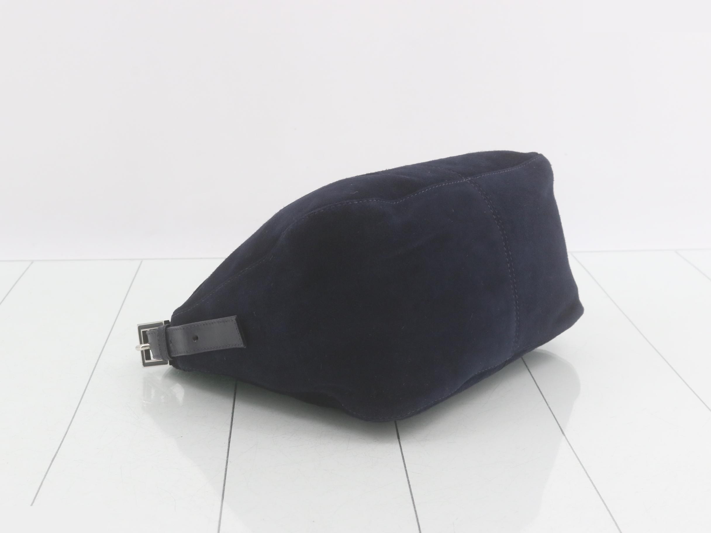 Suede Mamma Bucket Shoulder Bag — view 5