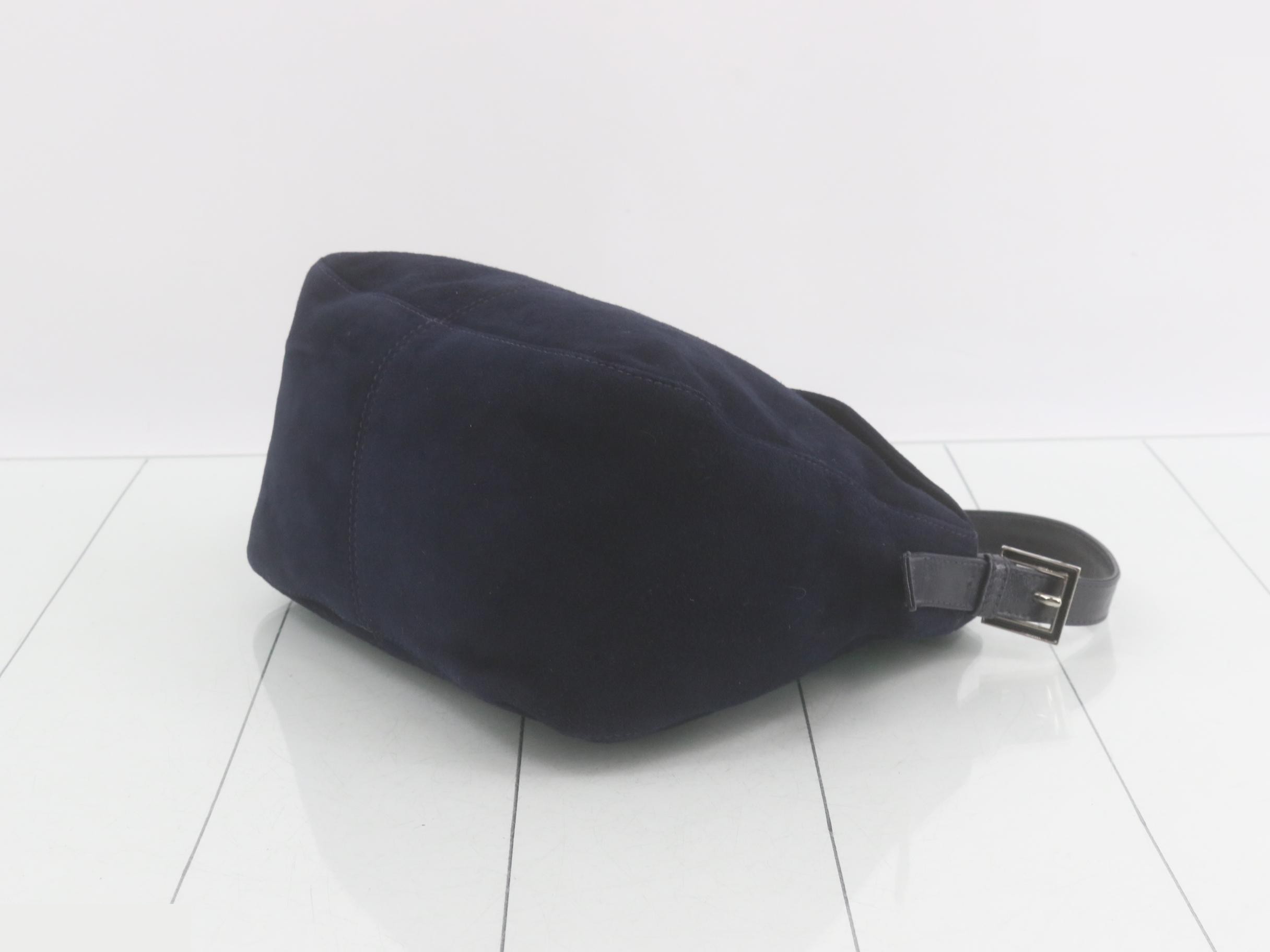 Suede Mamma Bucket Shoulder Bag — view 6