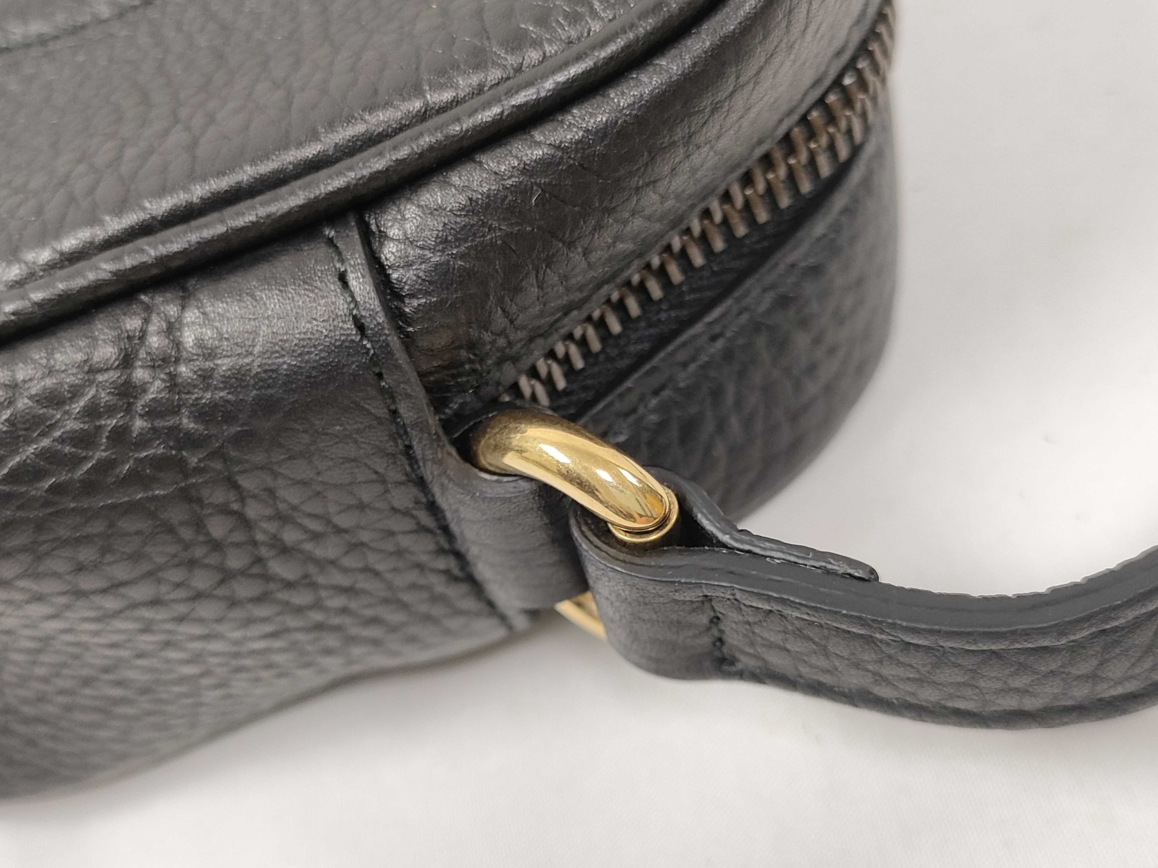 Interlocking G Soho Small Leather Shoulder Bag (347994) Black Tassel Shoulder Bag — view 6