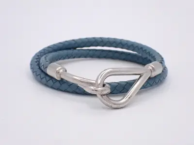 Jumbo choker bracelet, green