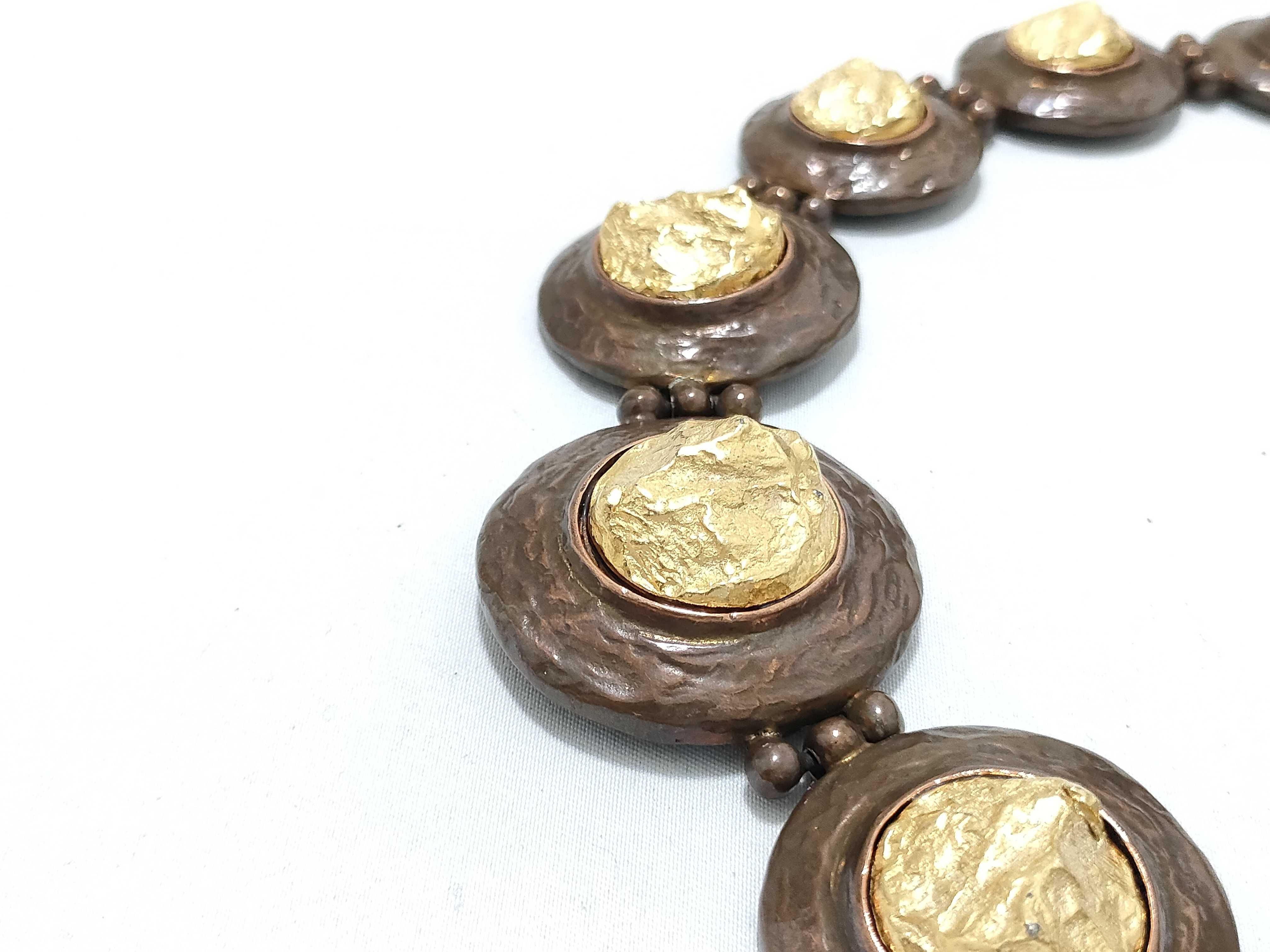 Gold Bronze Necklace — view 3
