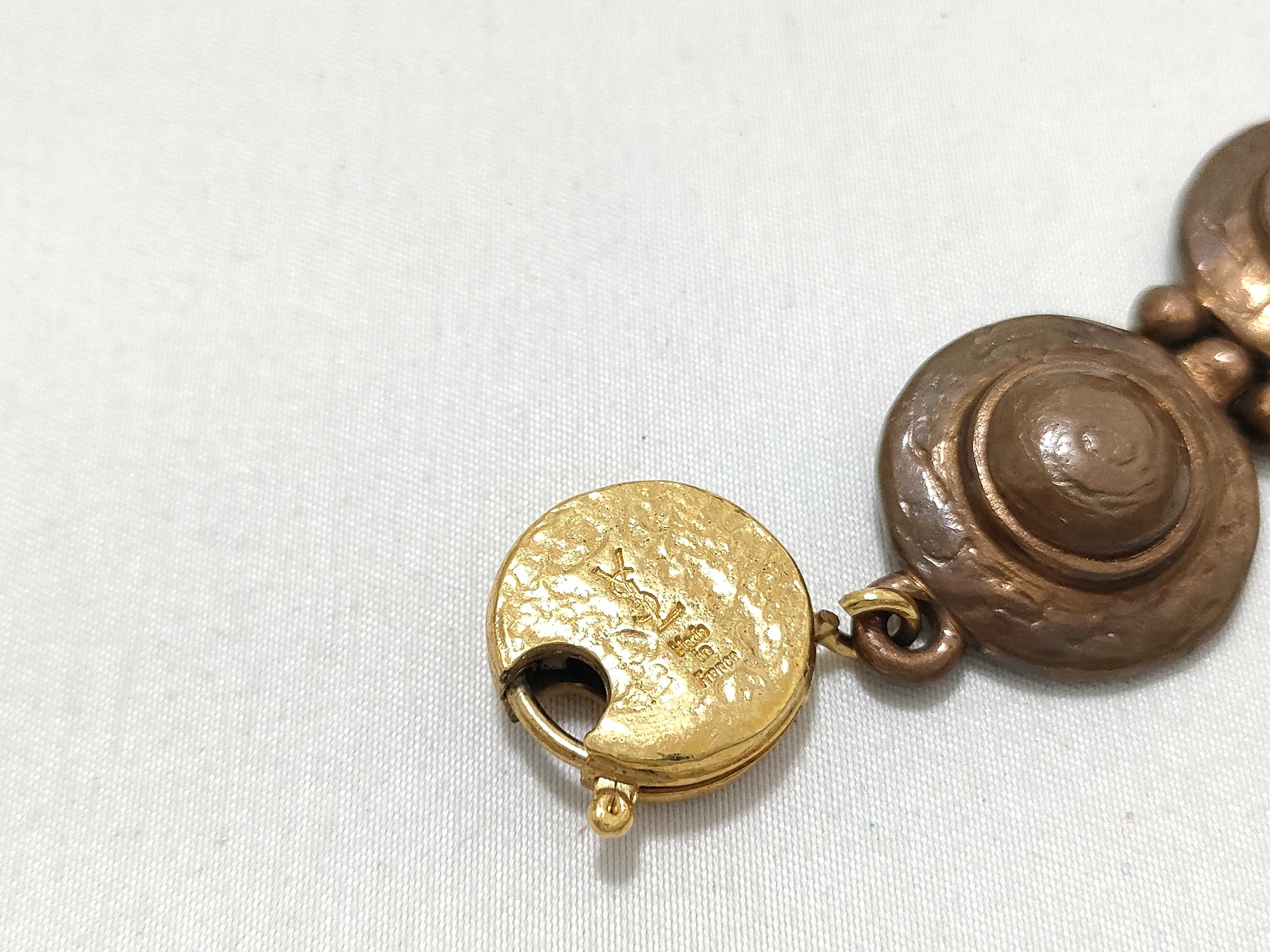 Gold Bronze Necklace — view 5