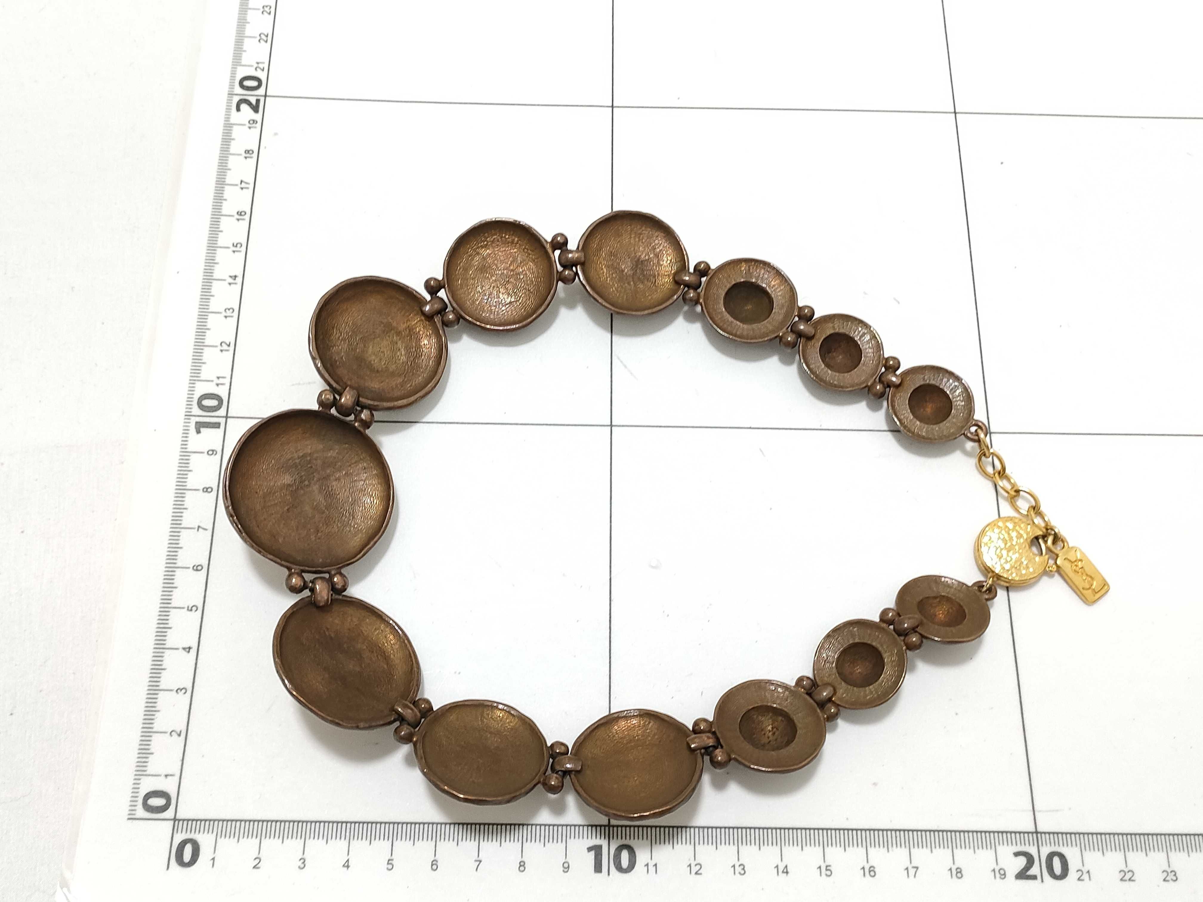 Gold Bronze Necklace — view 7