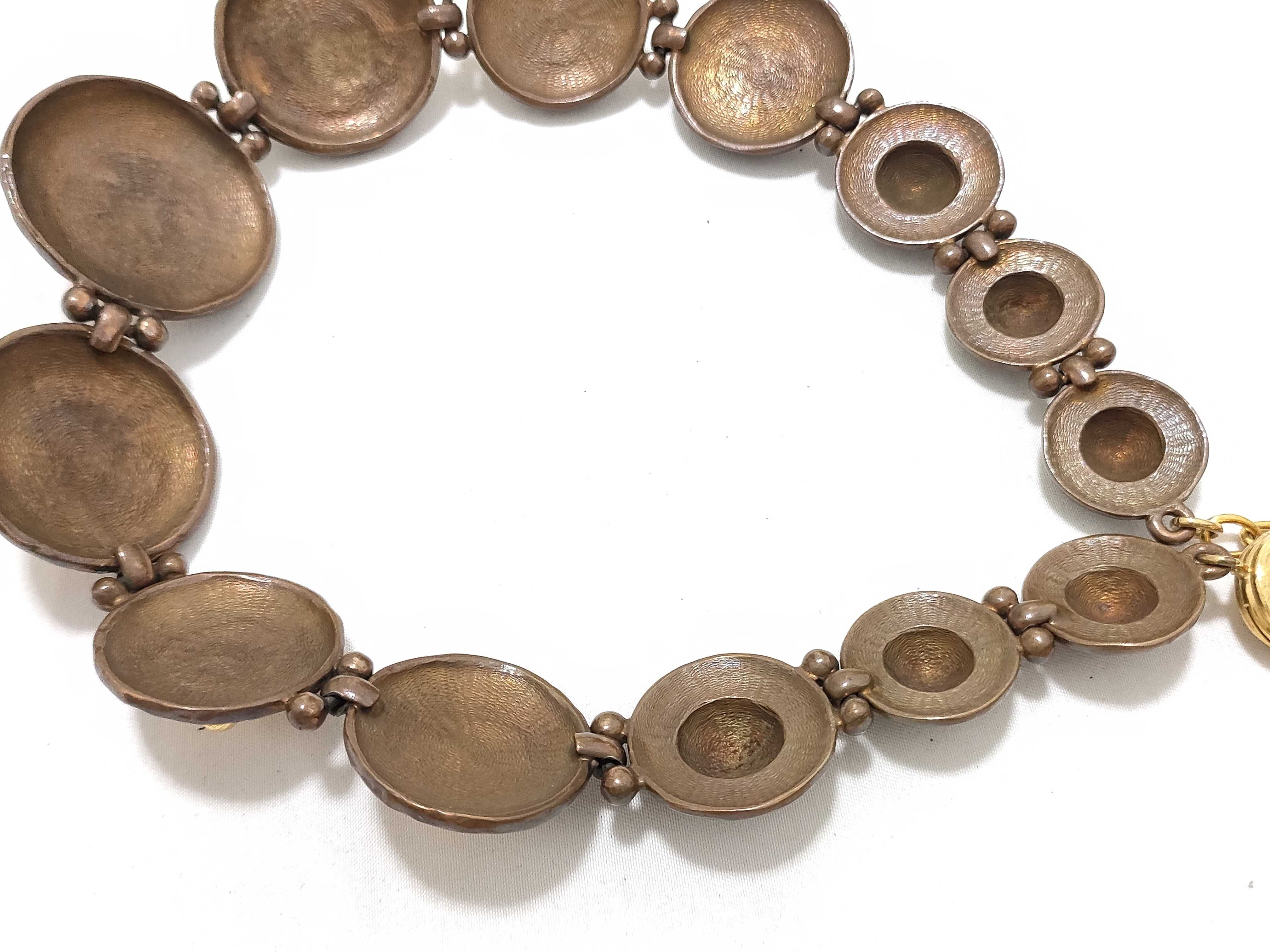 Gold Bronze Necklace — view 8