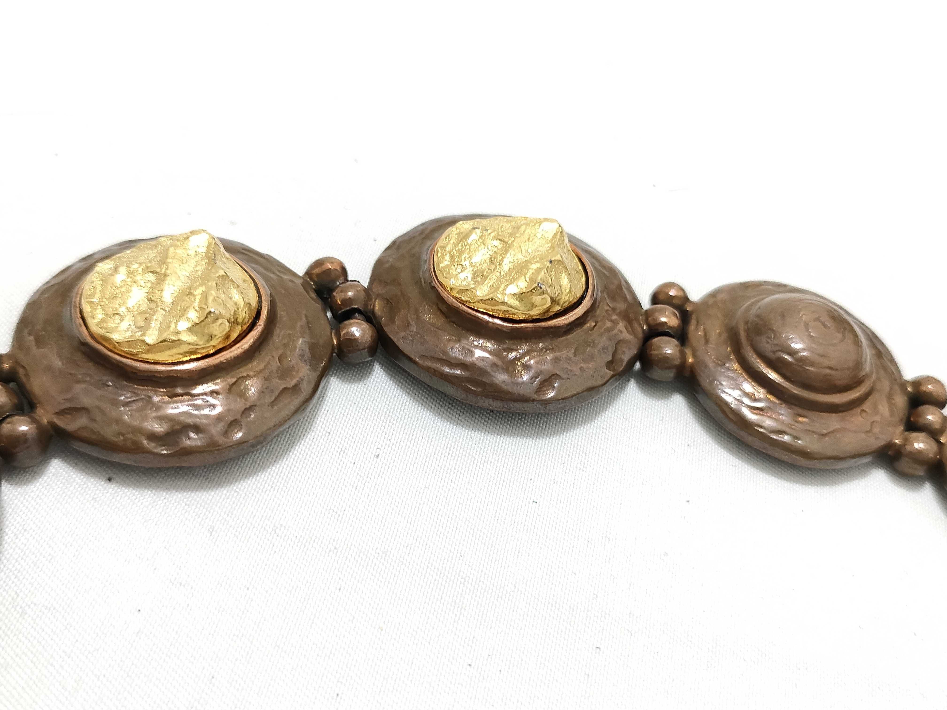 Gold Bronze Necklace — view 9