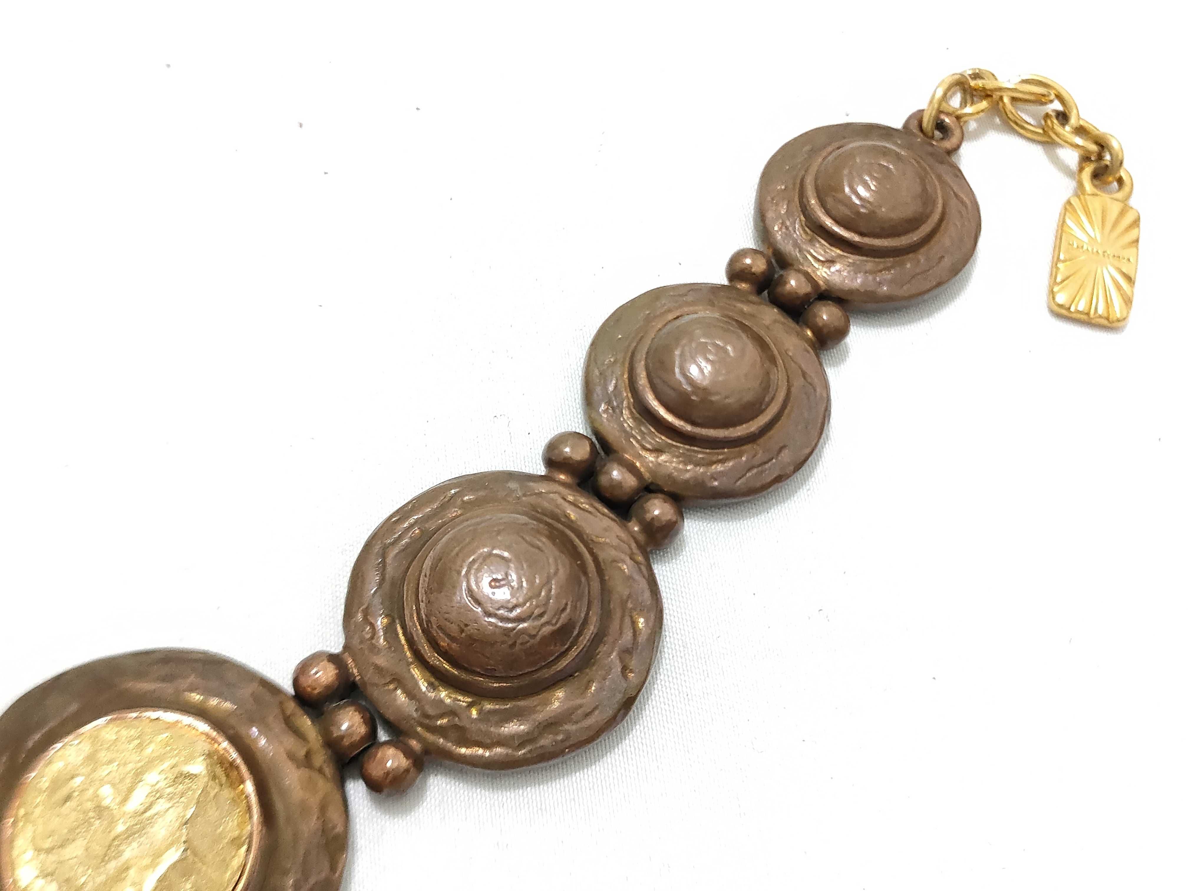 Gold Bronze Necklace — view 10