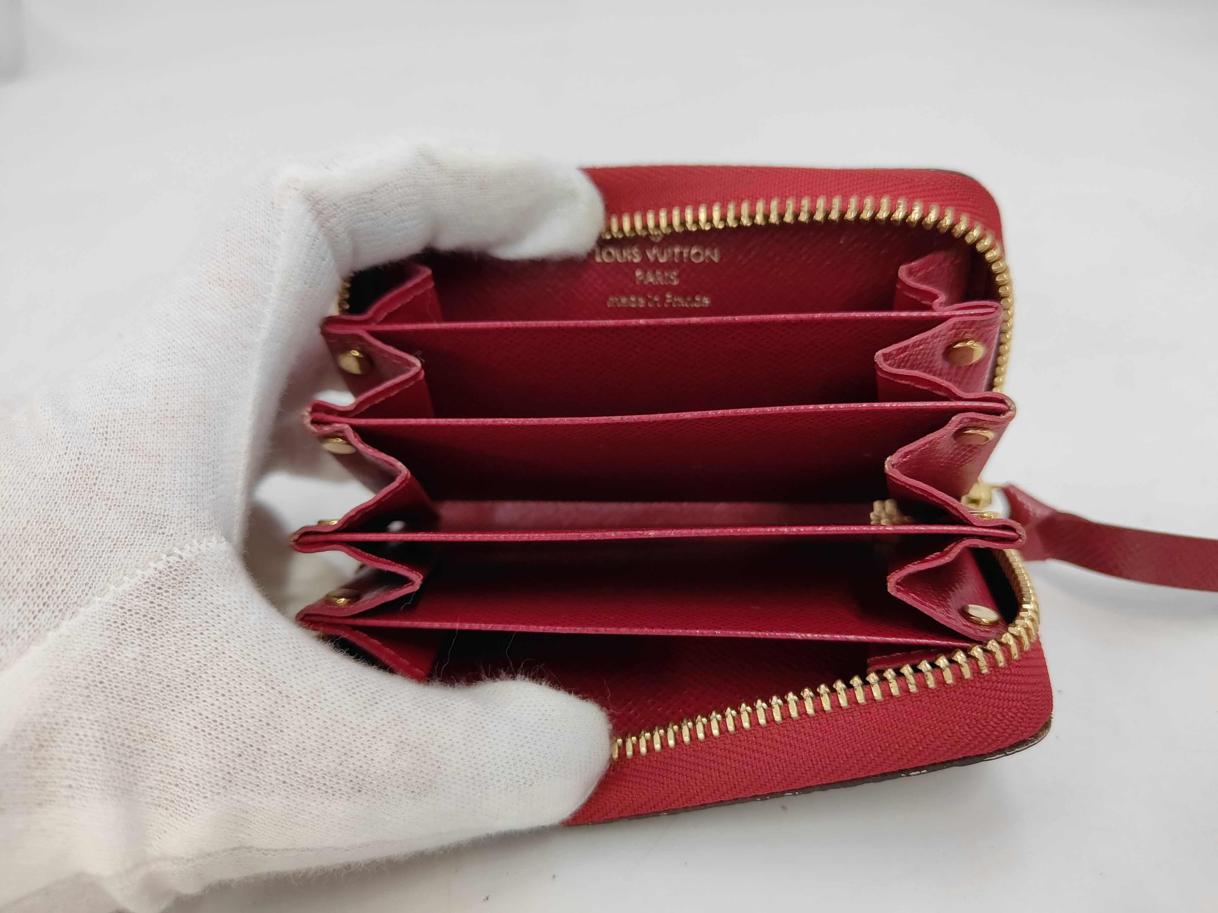 Monogram Compact Wallet Card Case — view 7