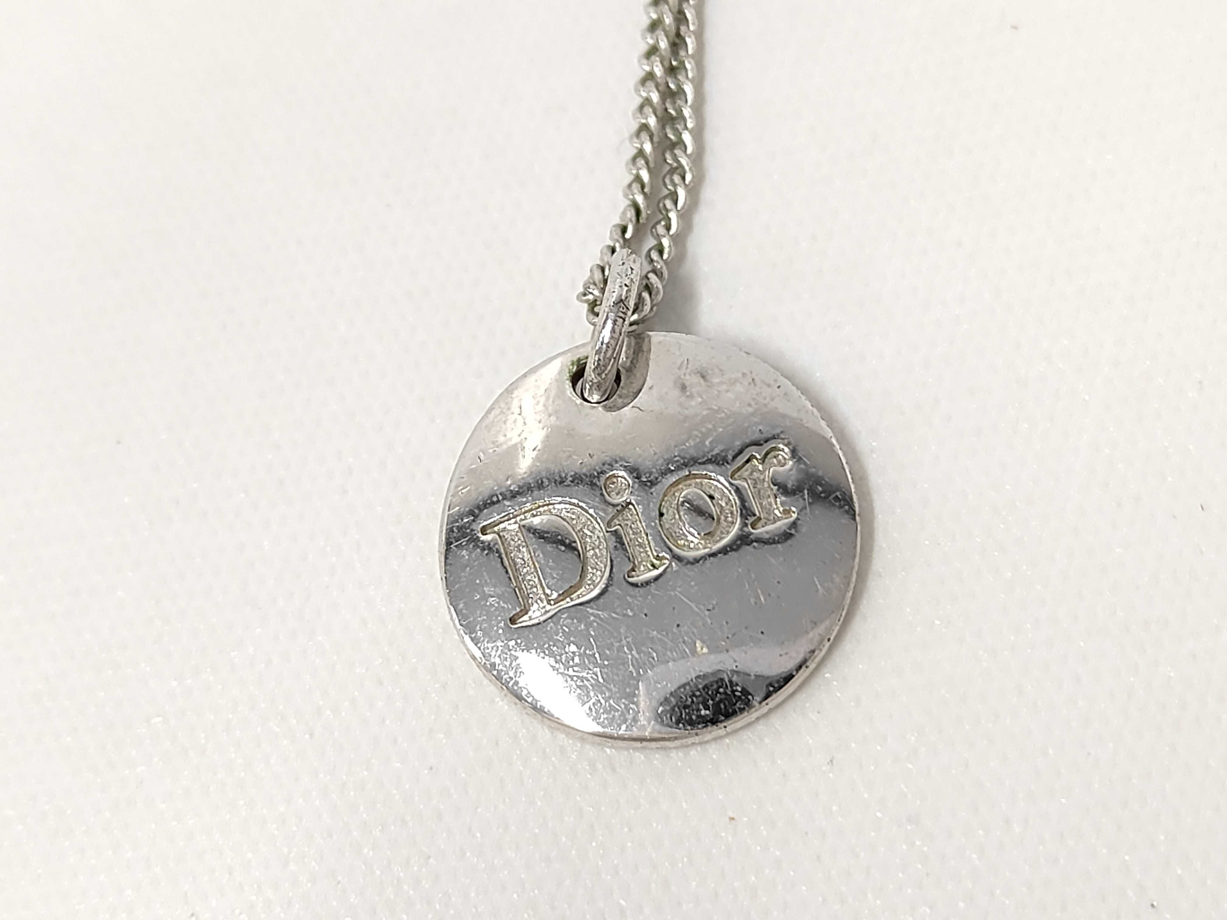 Round Logo Silver NC Necklace