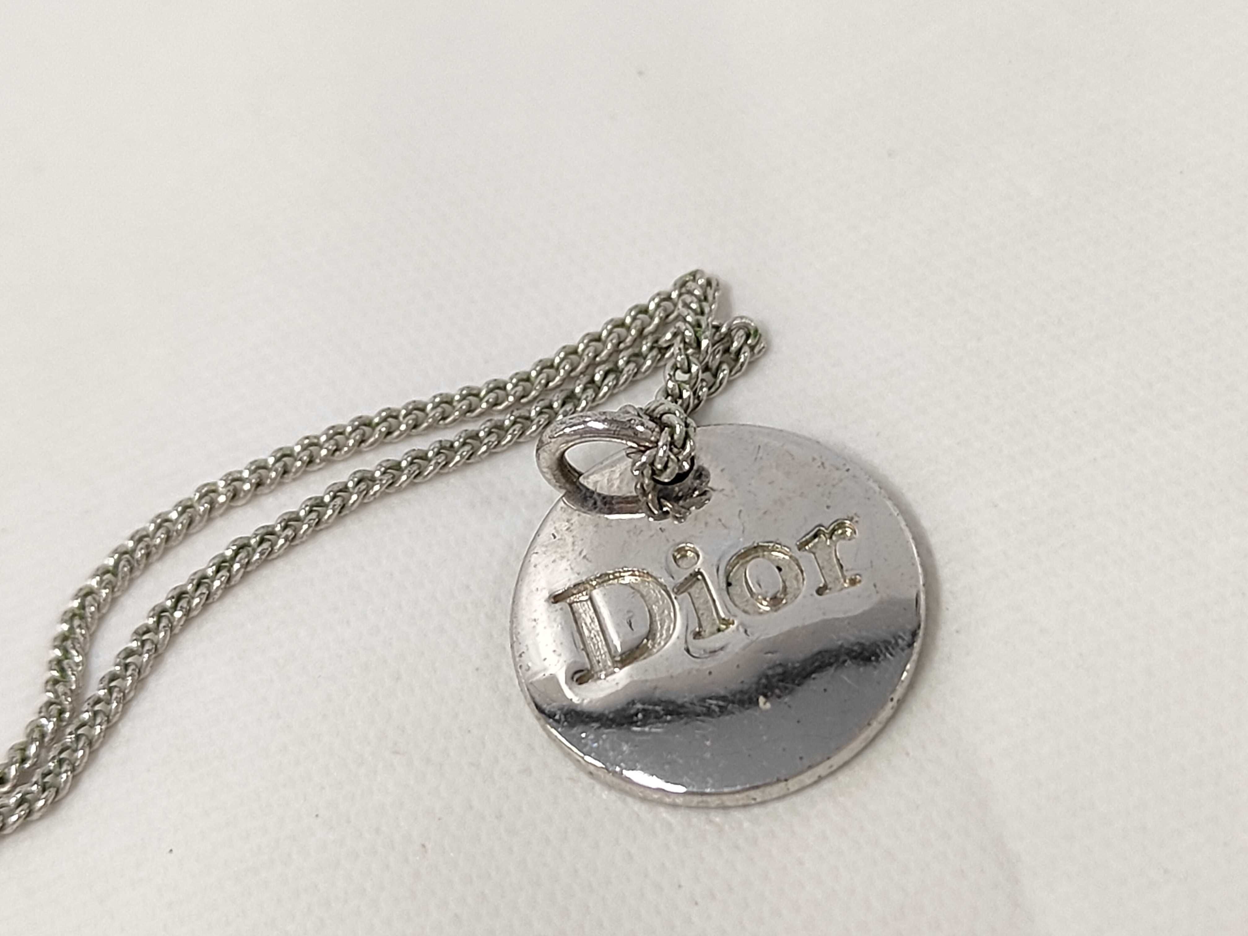 Round Logo Silver NC Necklace — view 8