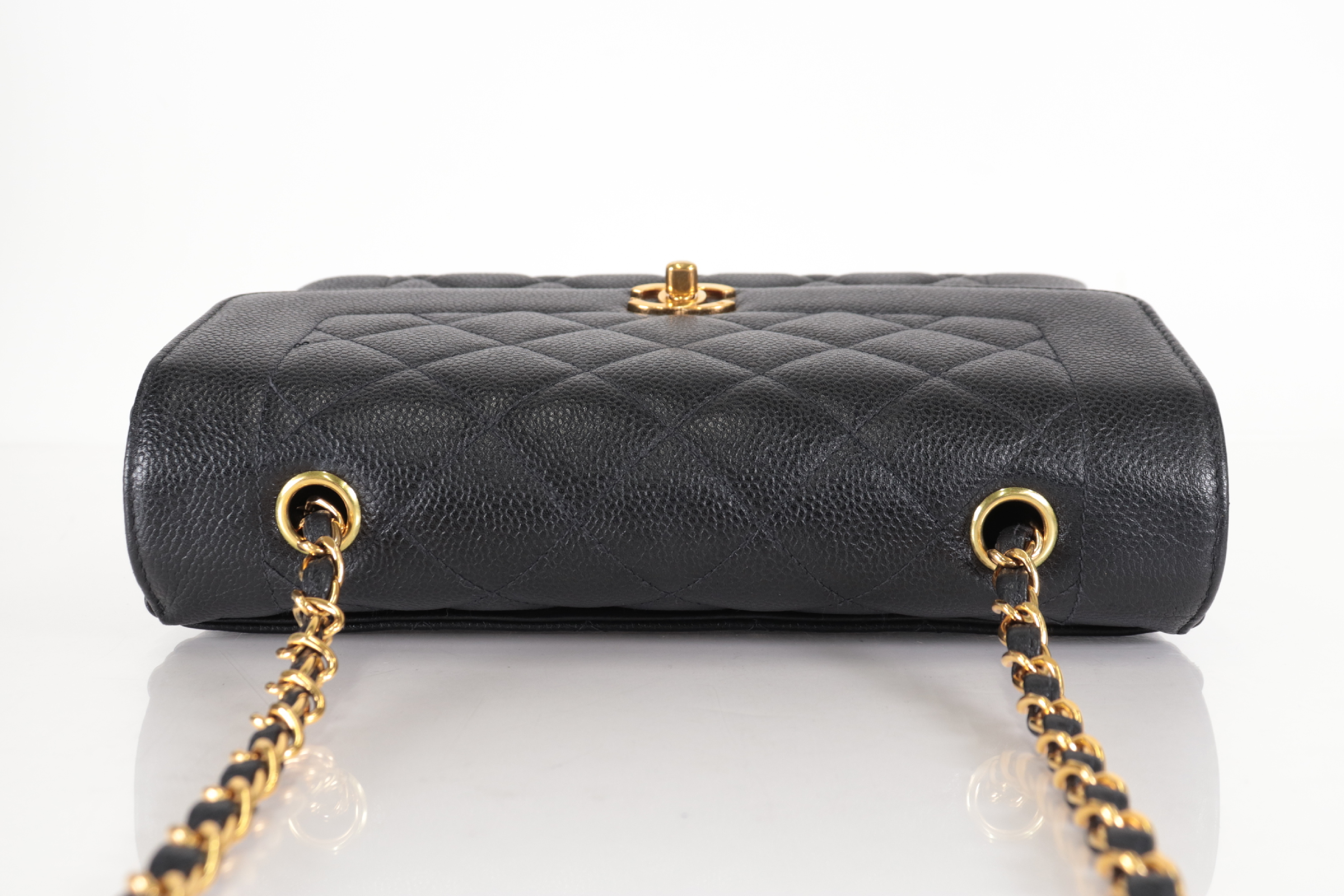 Diana 25 Caviar Chain Shoulder Bag (Serial No. 5) — view 5