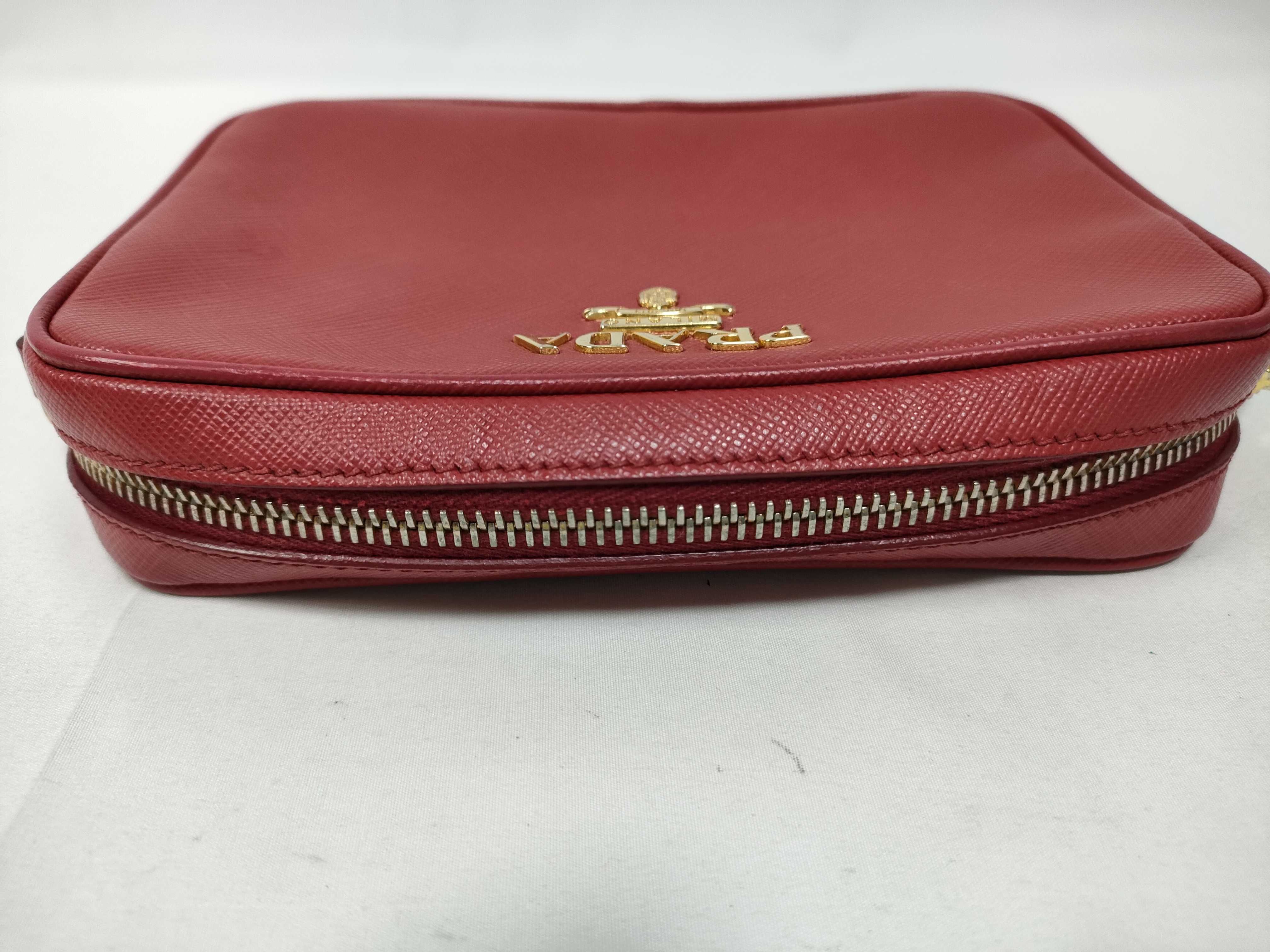 Saffiano Mini Cross Camera Bag Shoulder Bag — view 9