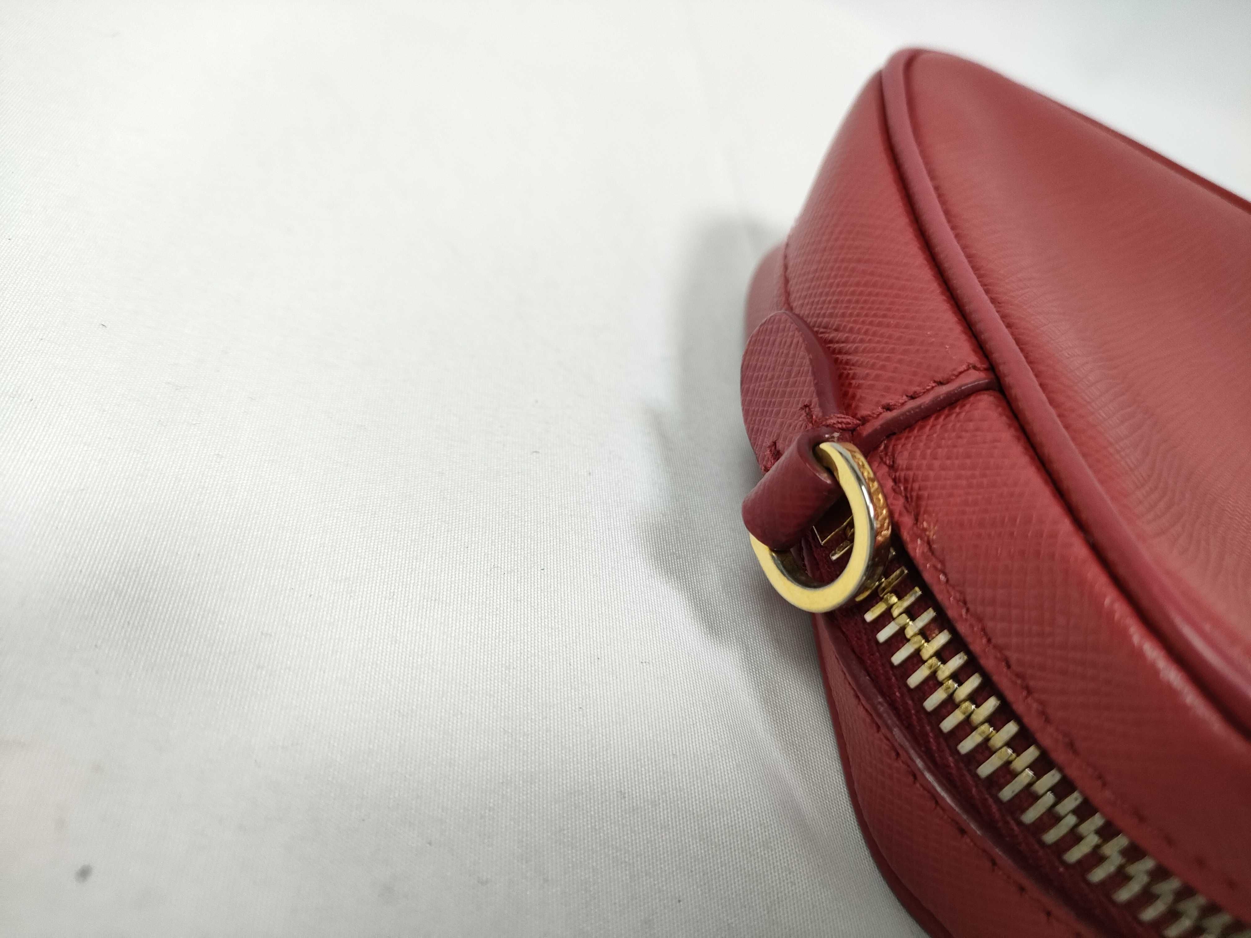 Saffiano Mini Cross Camera Bag Shoulder Bag — view 10