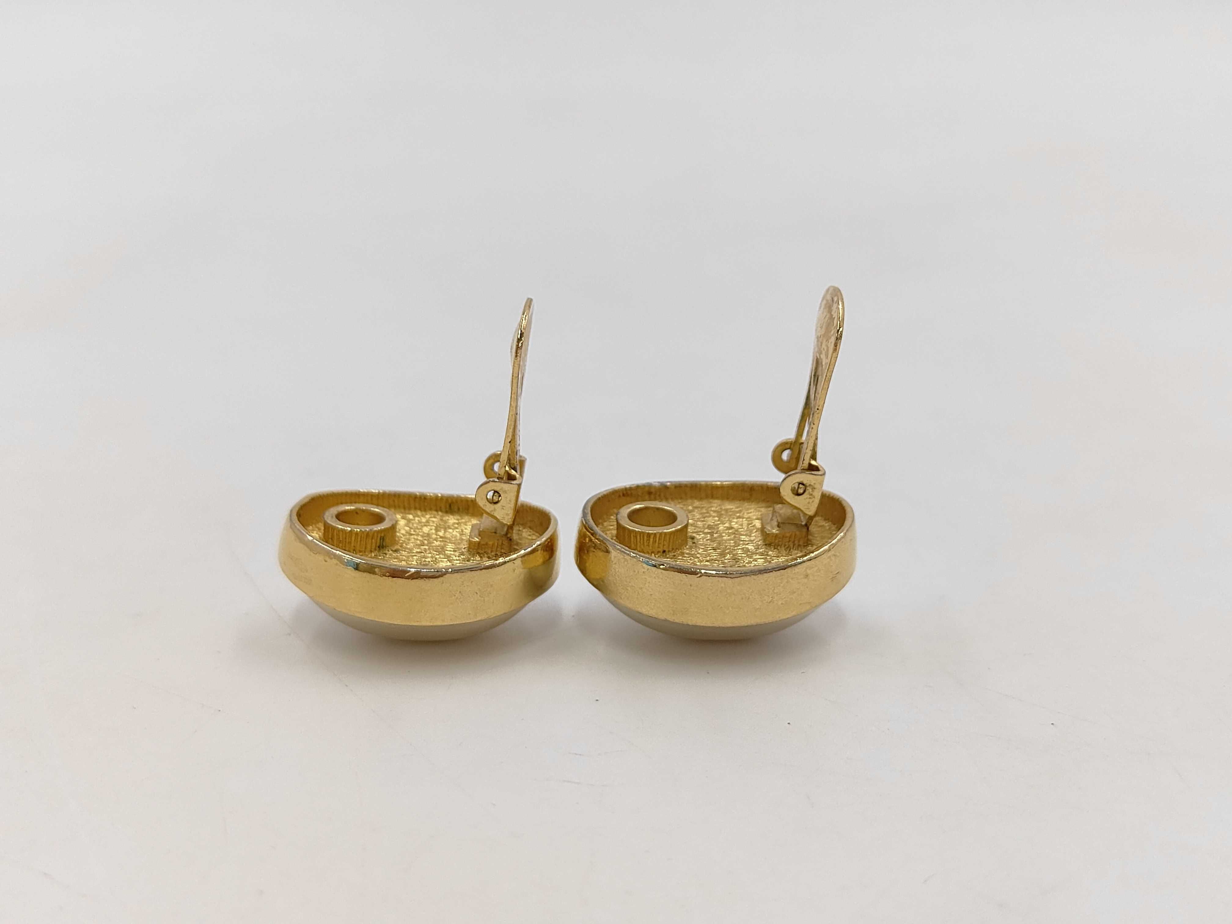 Faux Pearl GP Earrings — view 3