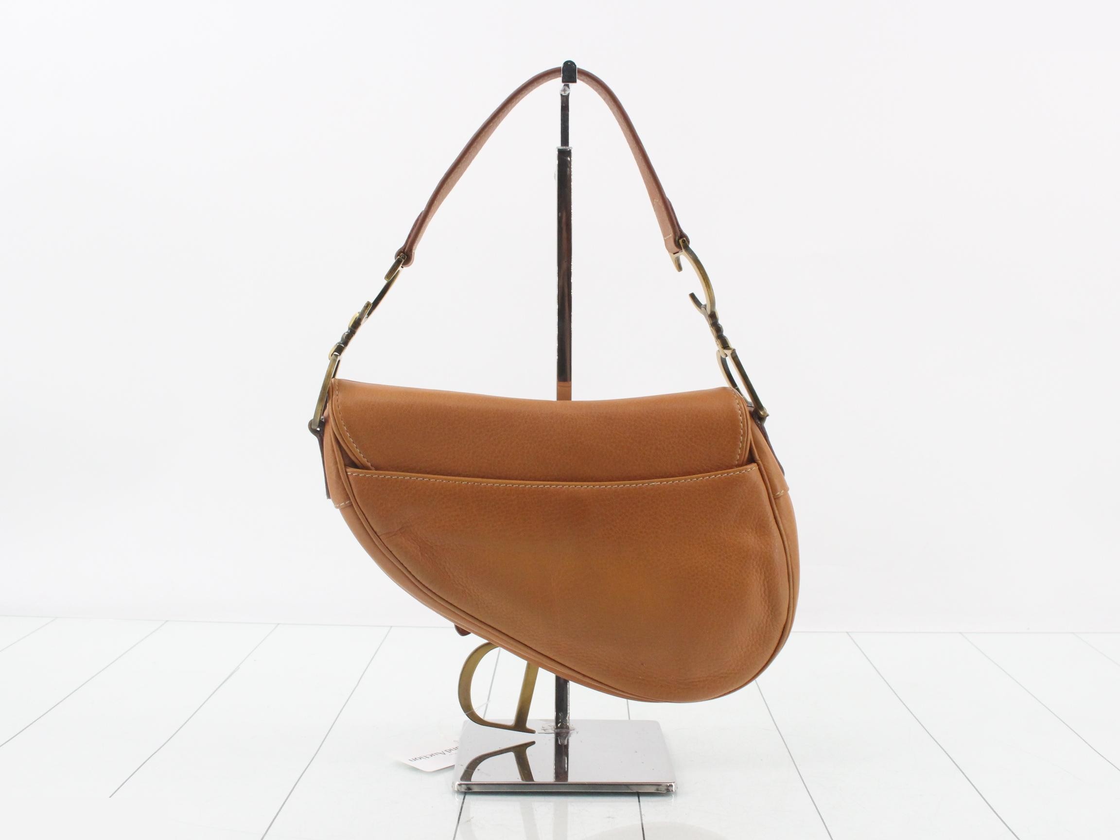 Saddlebag, Leather, Brown, Bag — view 2