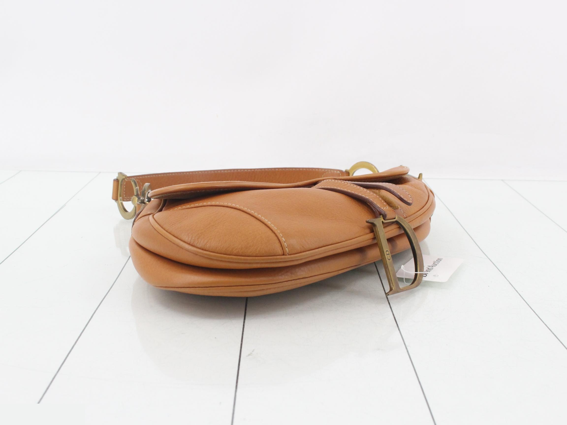 Saddlebag, Leather, Brown, Bag — view 5