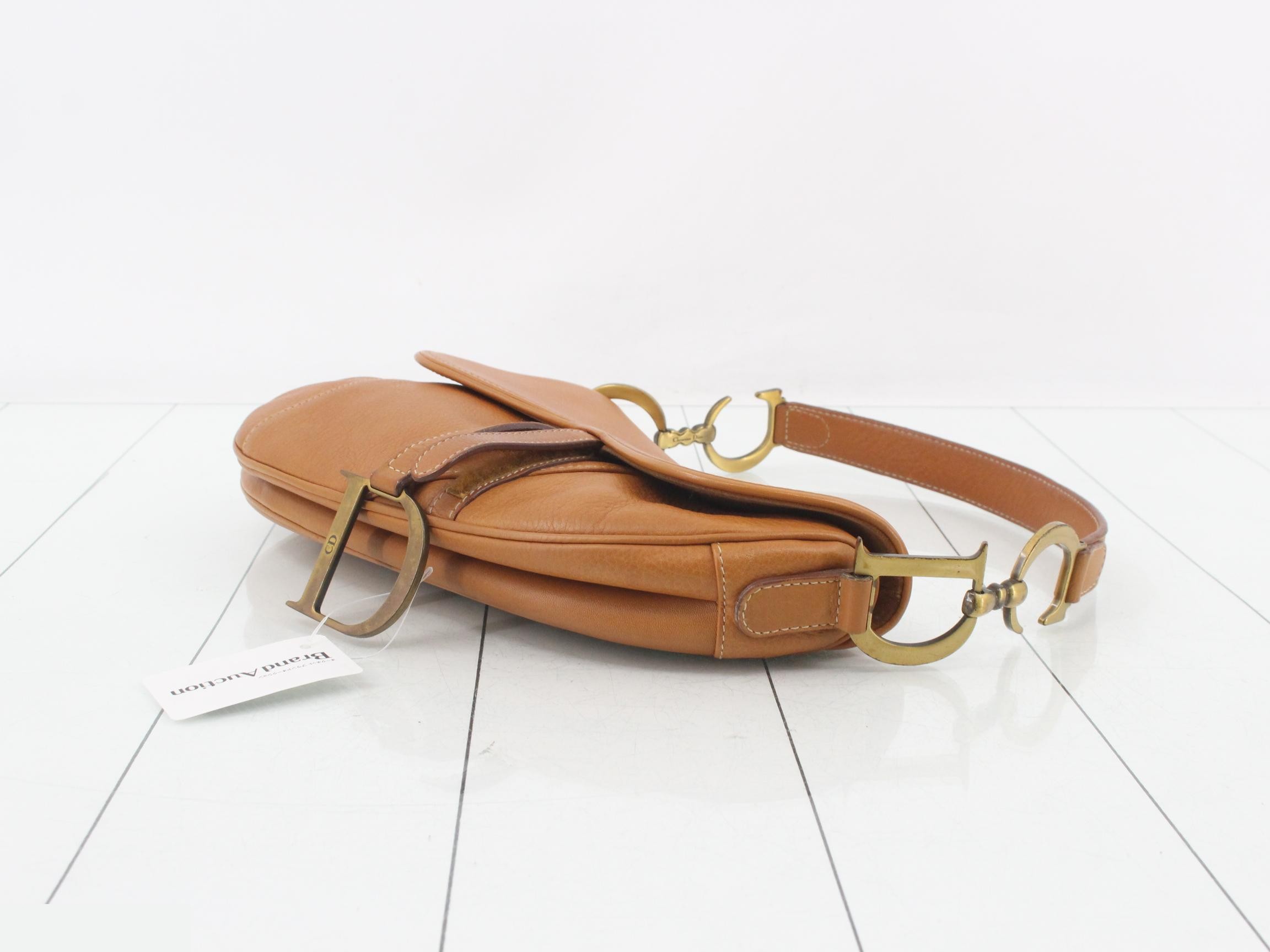 Saddlebag, Leather, Brown, Bag — view 6