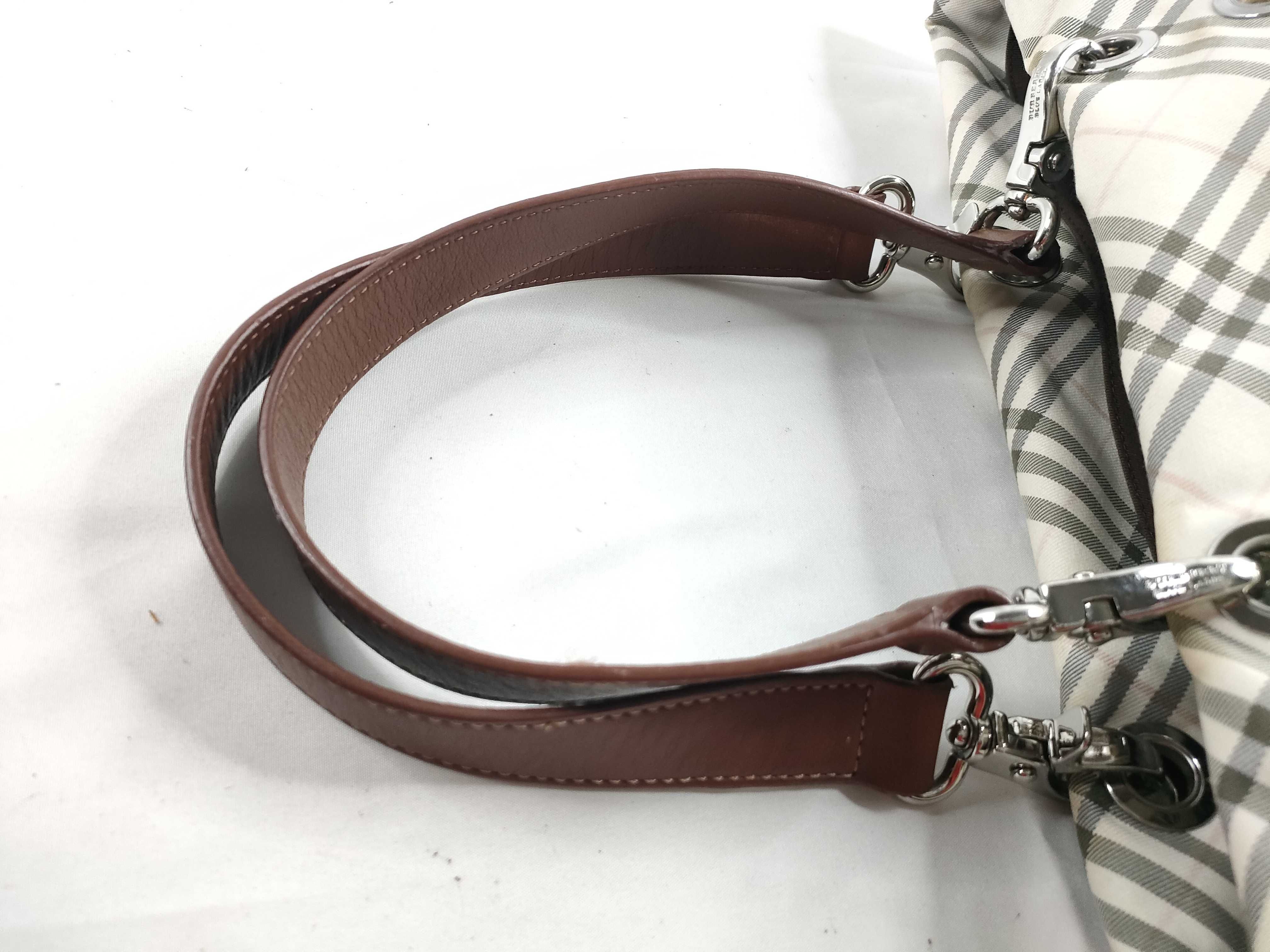 Blue Label Burberry Nova Check Handbag Tote Bag — view 6