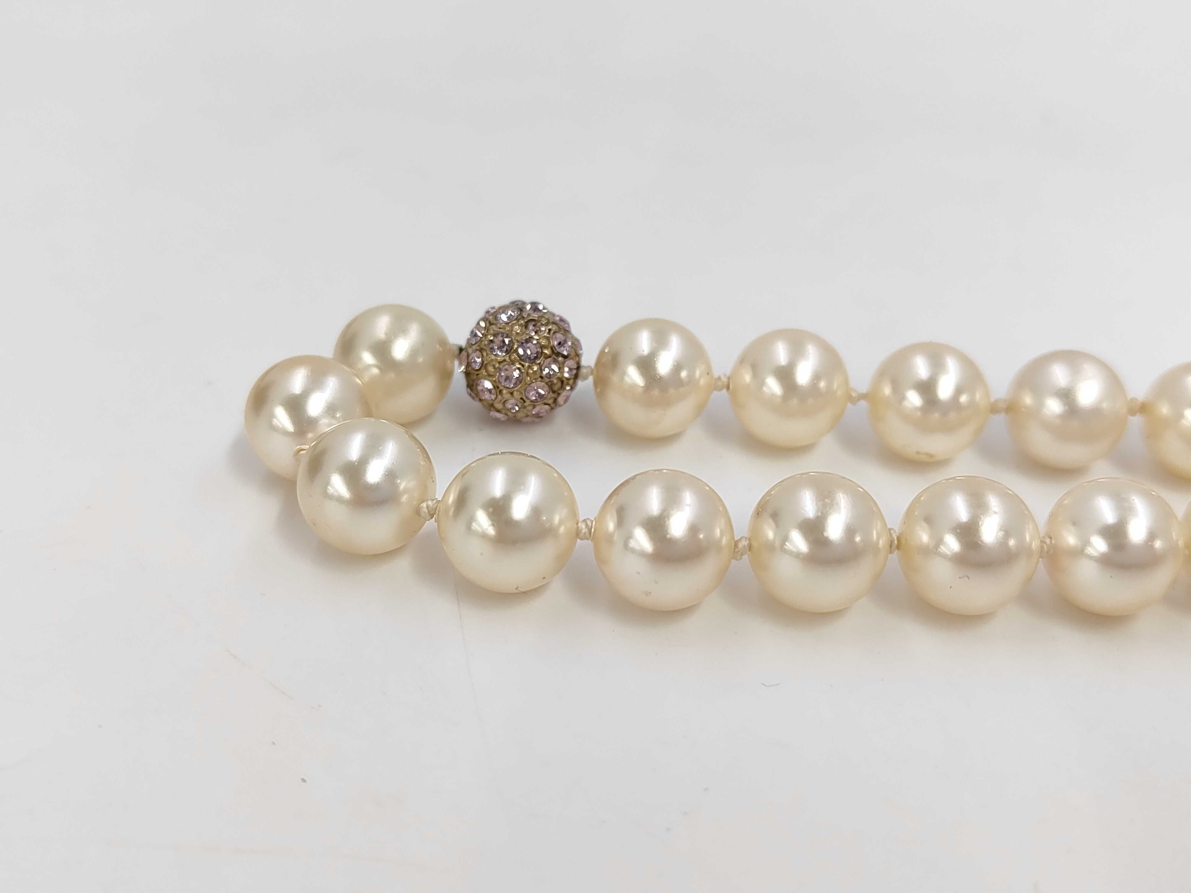 Pearl White Necklace 15S Necklace — view 2