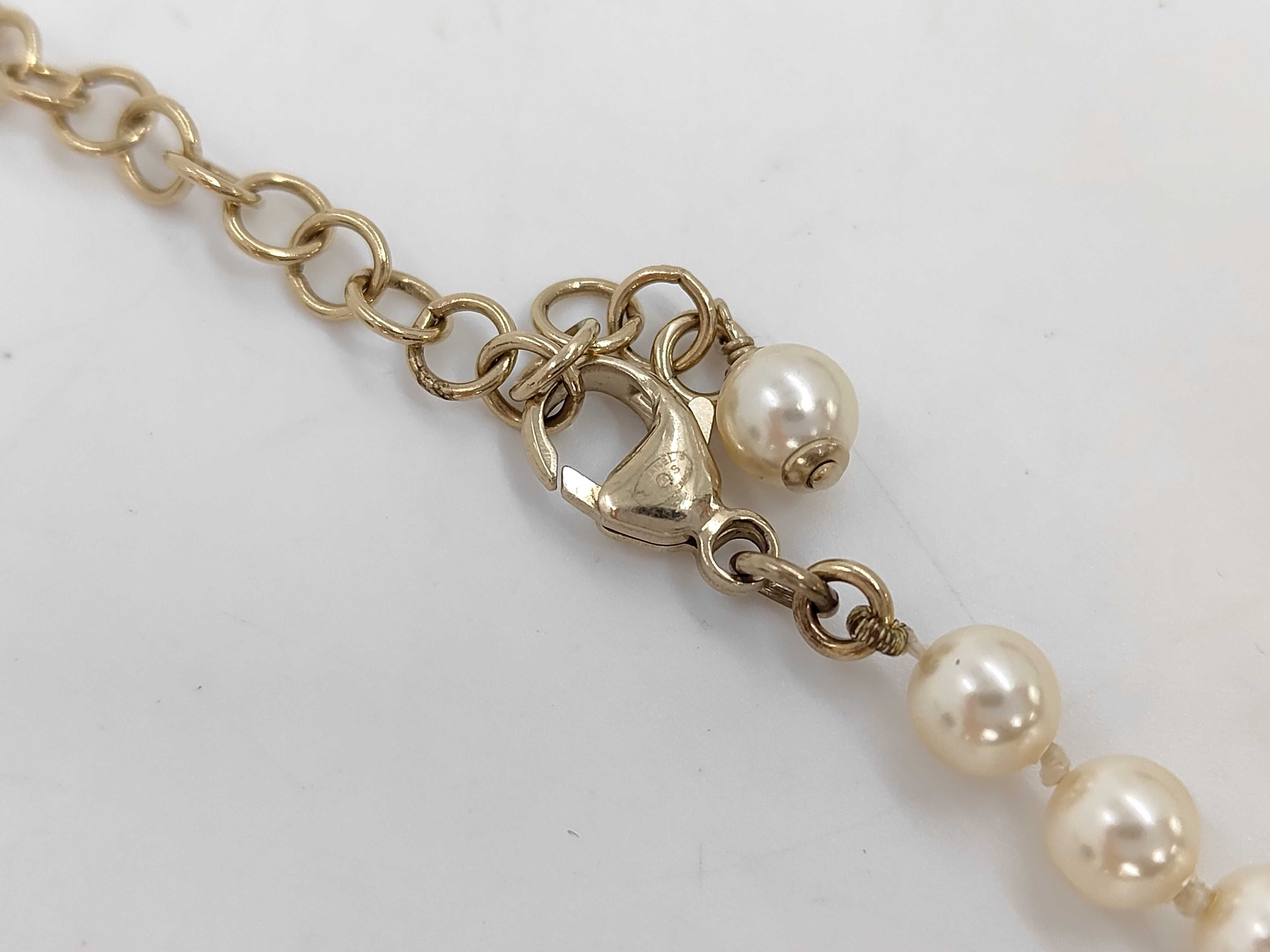 Pearl White Necklace 15S Necklace — view 3