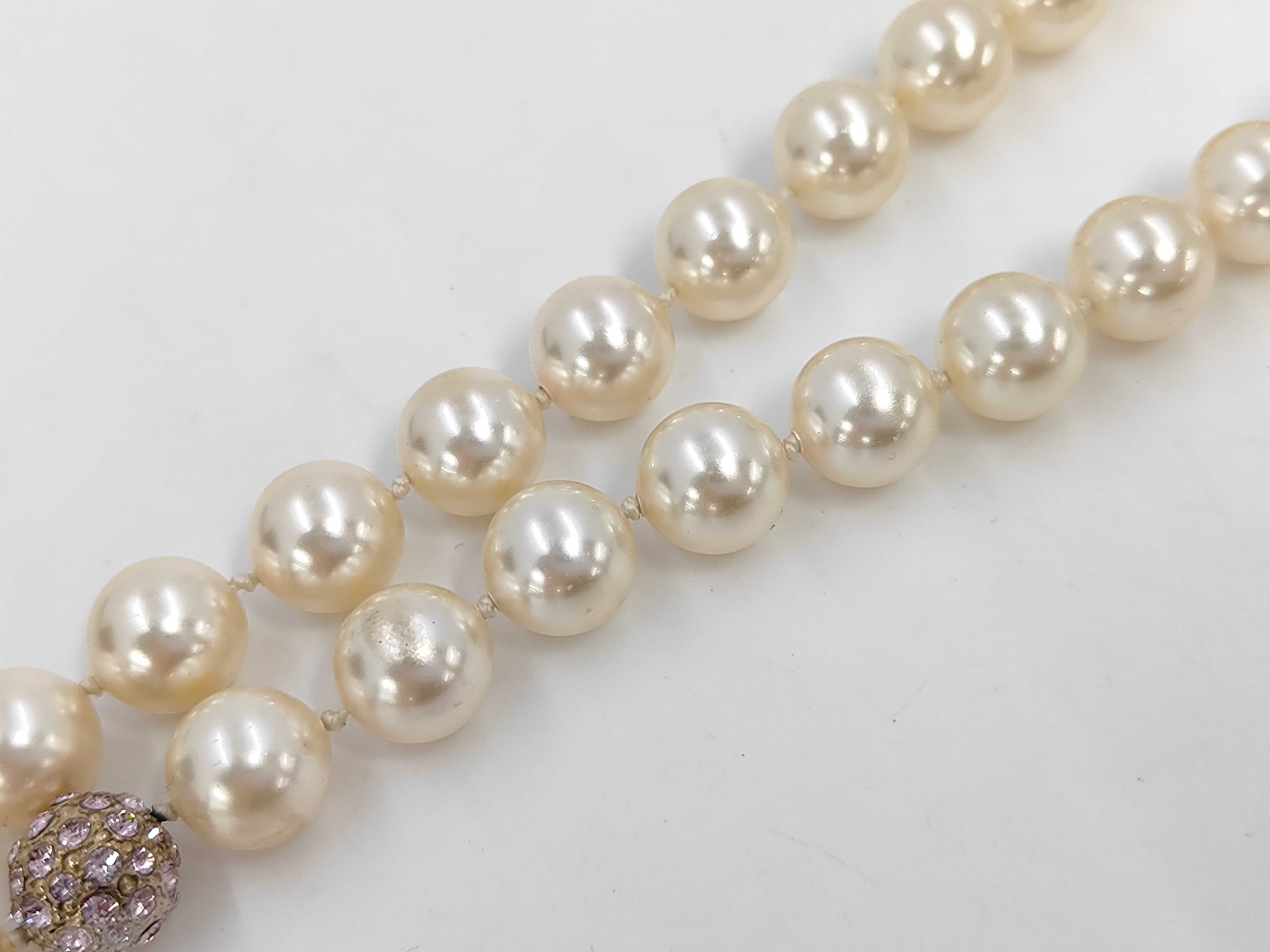 Pearl White Necklace 15S Necklace — view 5