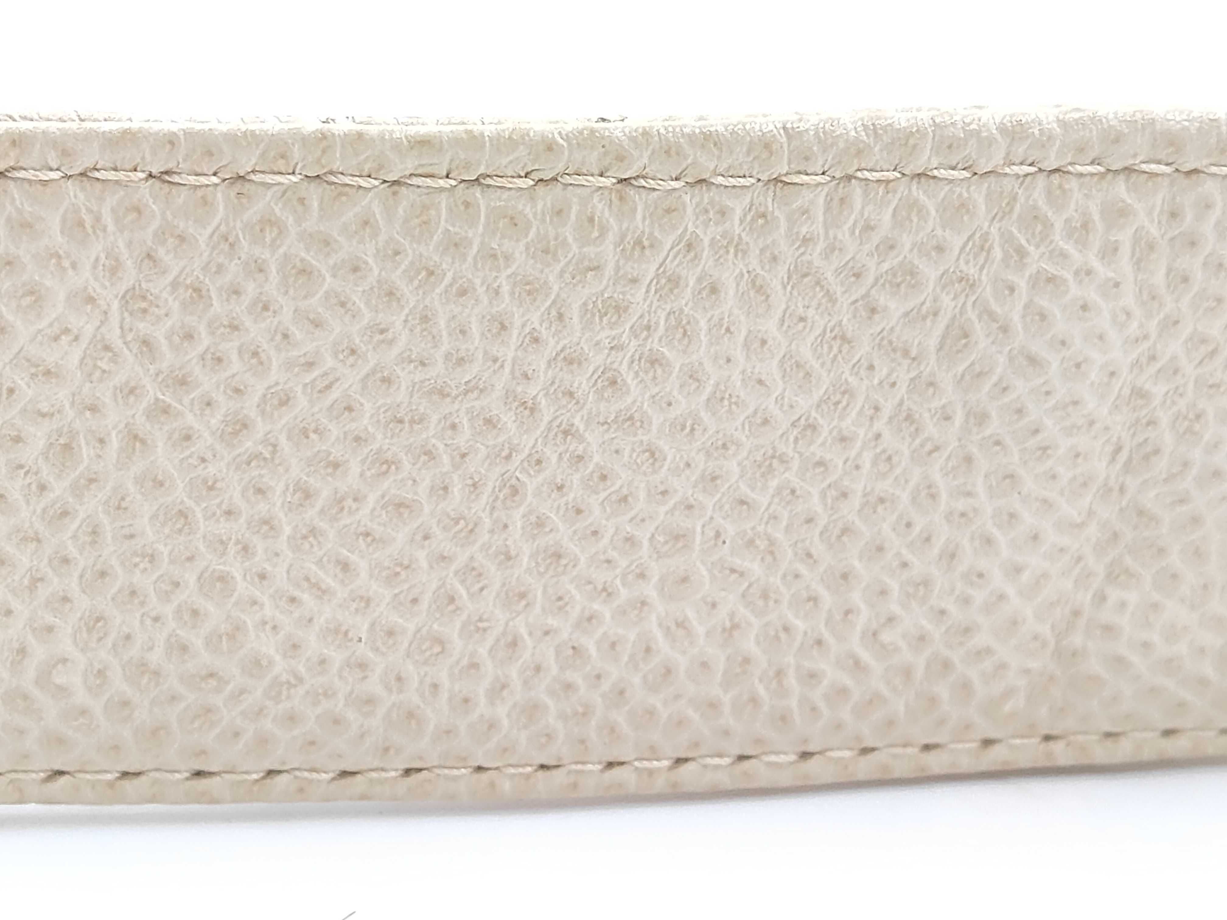 3836610 Matelassé Shoulder Bag, Caviar Leather, Beige — view 4