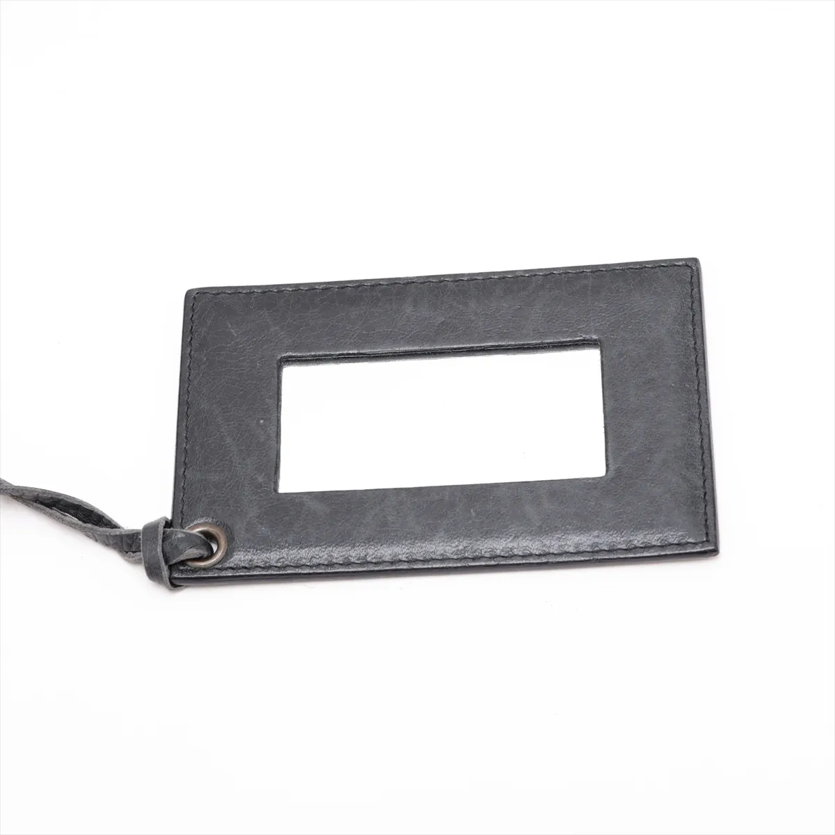 The First Leather 2-Way Handbag, Black, 103208, with Mirror — view 12