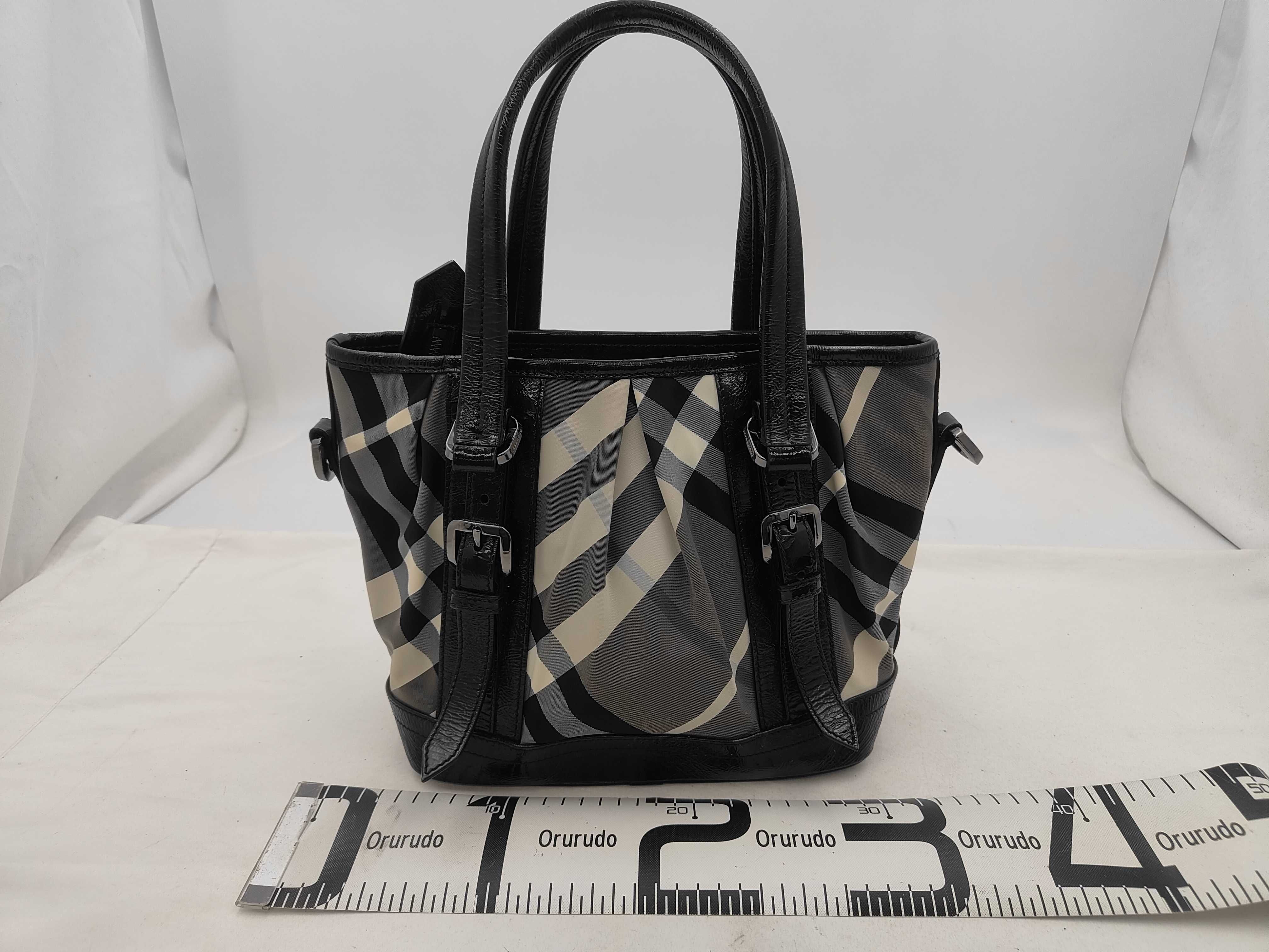 Check Pattern Black x Gray 2-Way Tote Bag — view 2