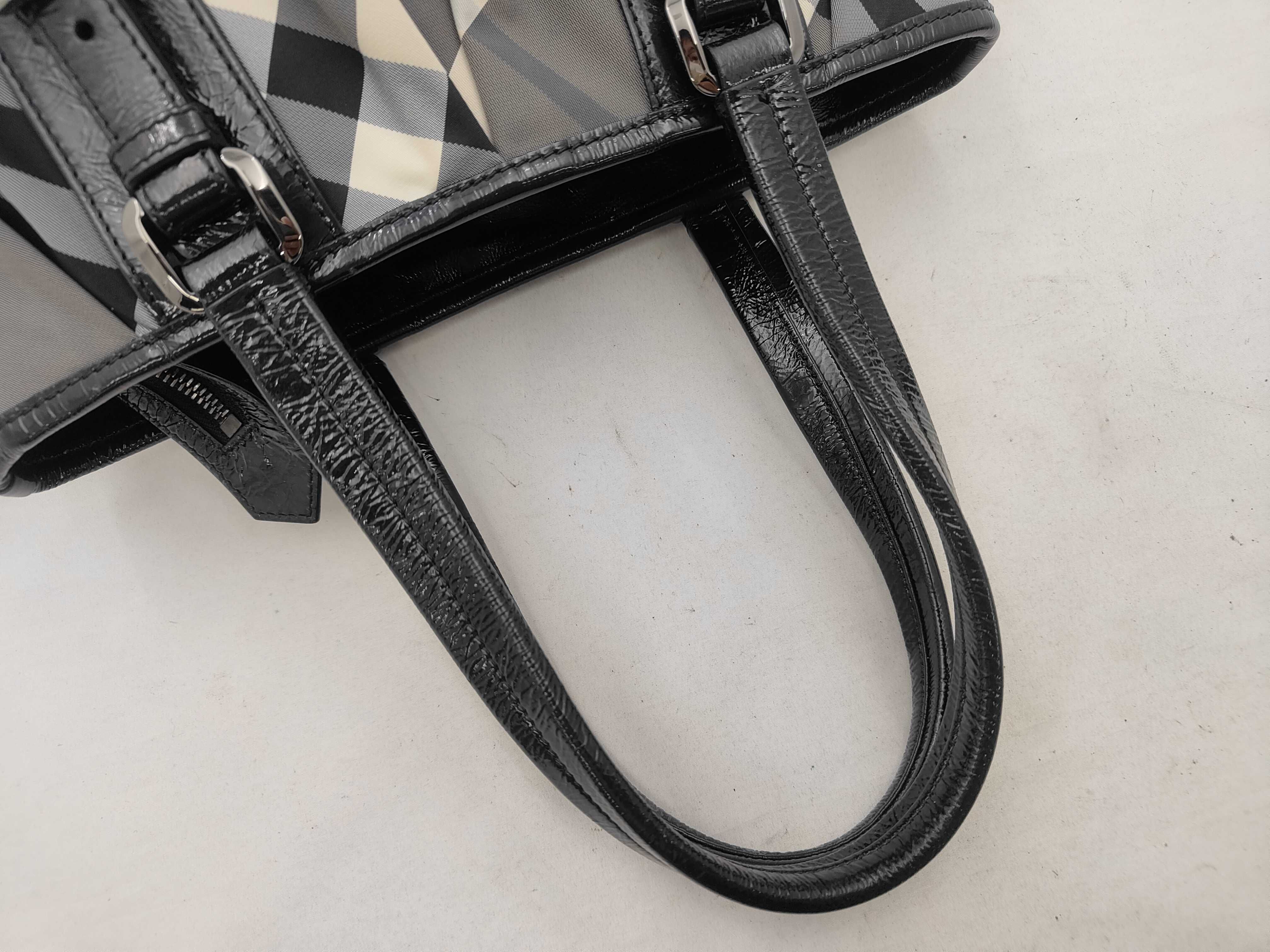 Check Pattern Black x Gray 2-Way Tote Bag — view 3
