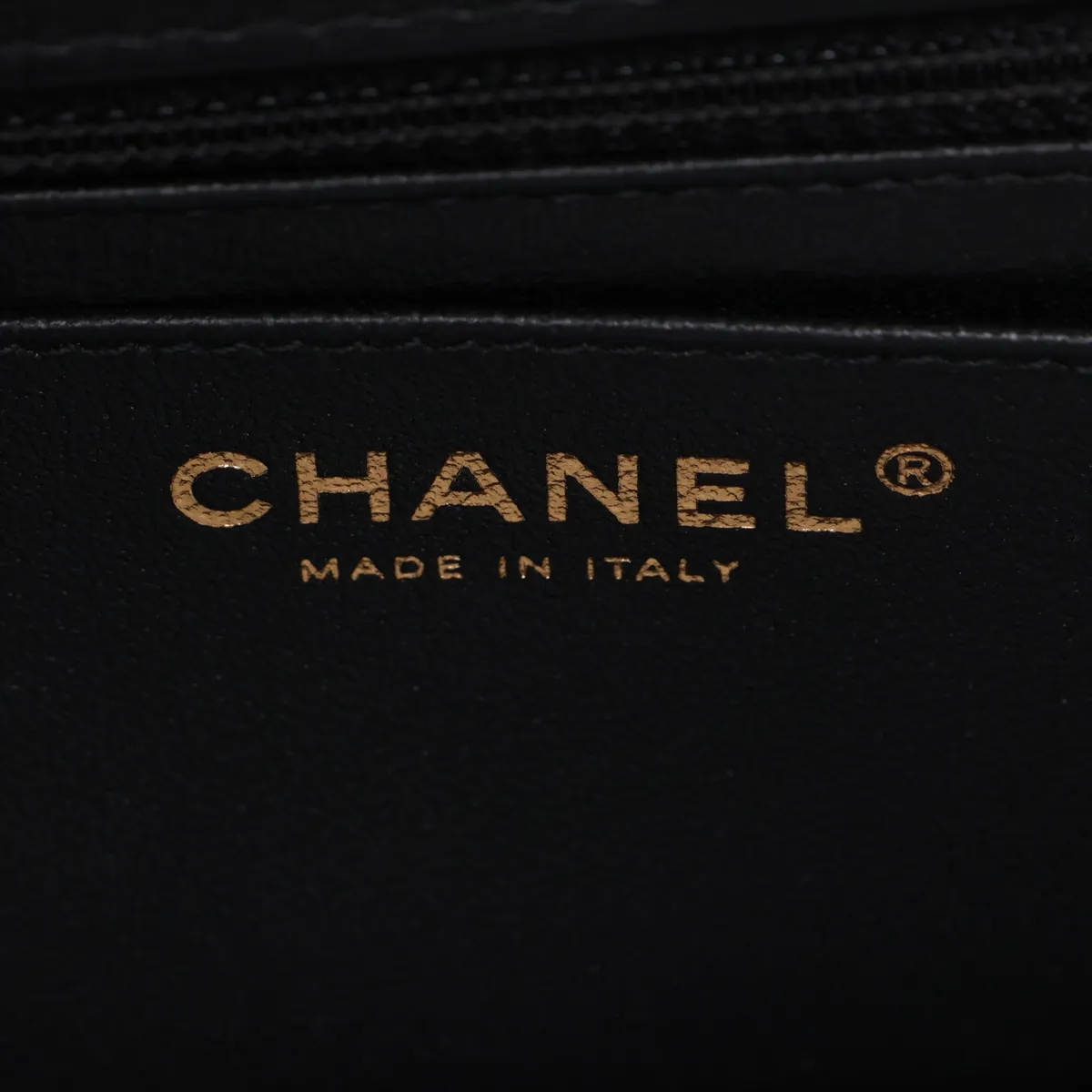 [Individually packaged] Chanel Matelassé 2.55 Mini Leather Single Flap Double Chain Bag, Black with Gold Hardware, NA4T7587, Random Plate, AS0874 — view 11