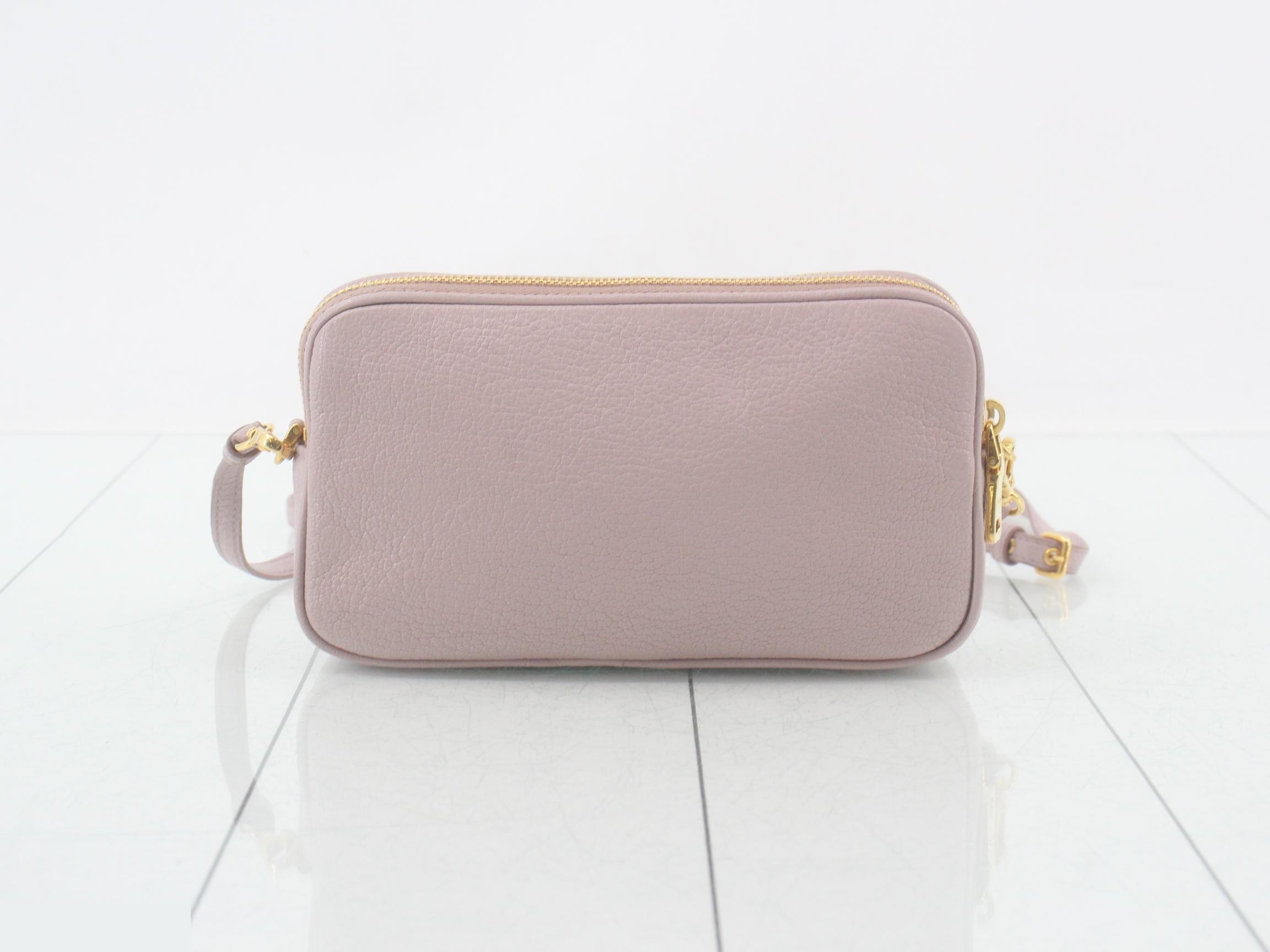 Other lines: Bags/Shoulder bags, Leather, Pink — view 2