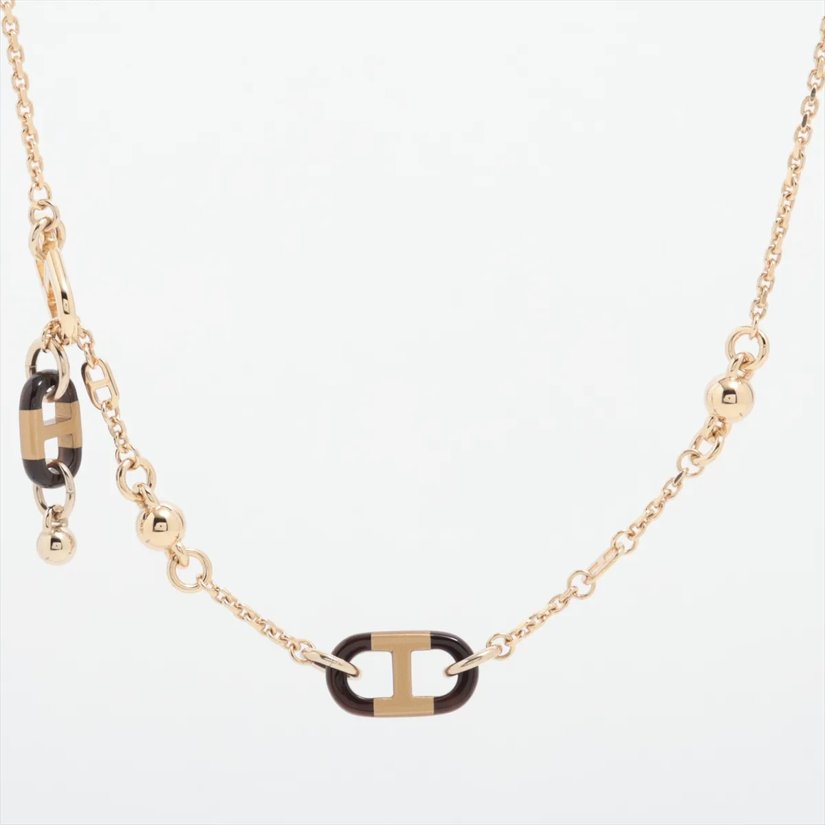 Sur Mer PM Necklace, Buffalo Horn x Lacquered Wood,