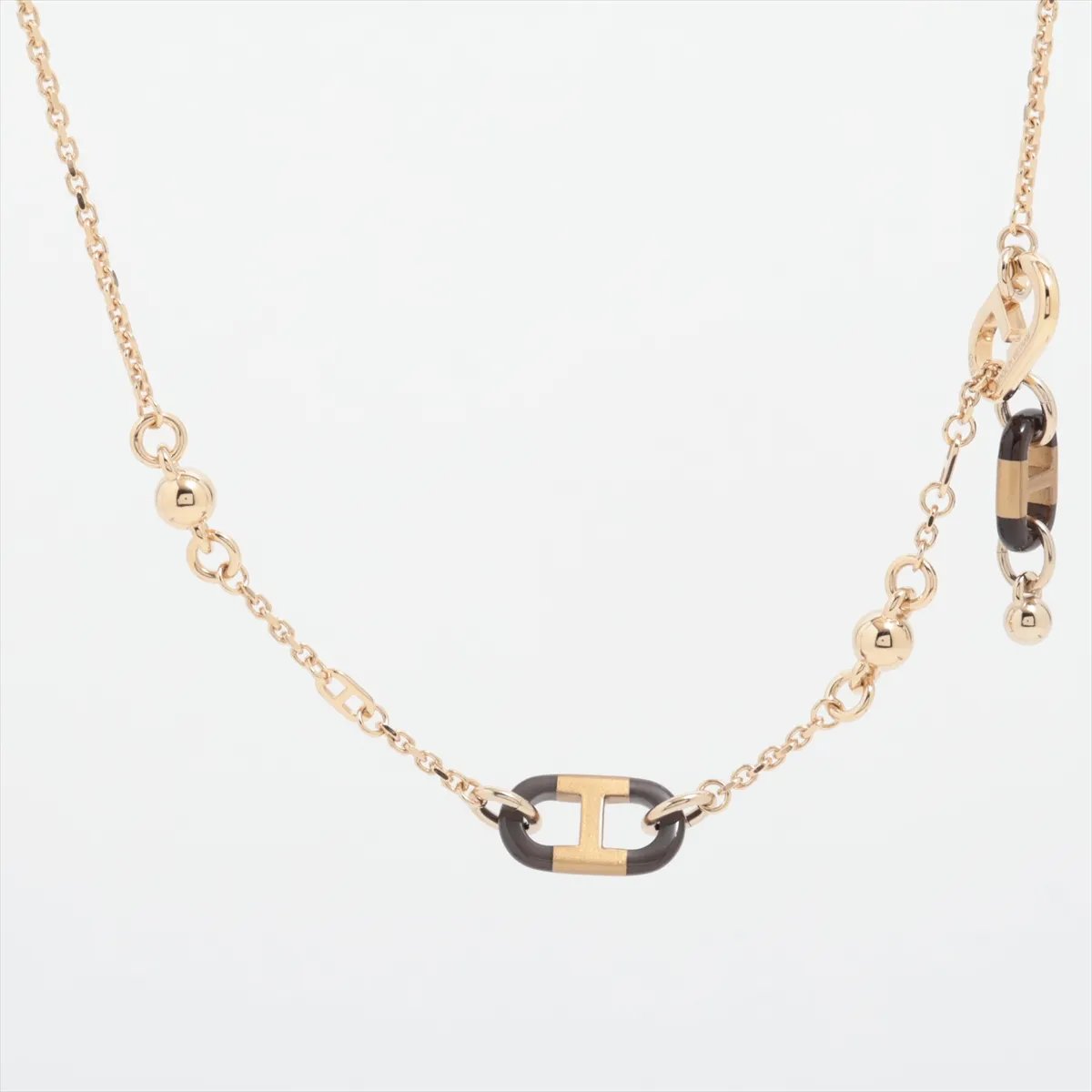 Sur Mer PM Necklace, Buffalo Horn x Lacquered Wood, — view 2