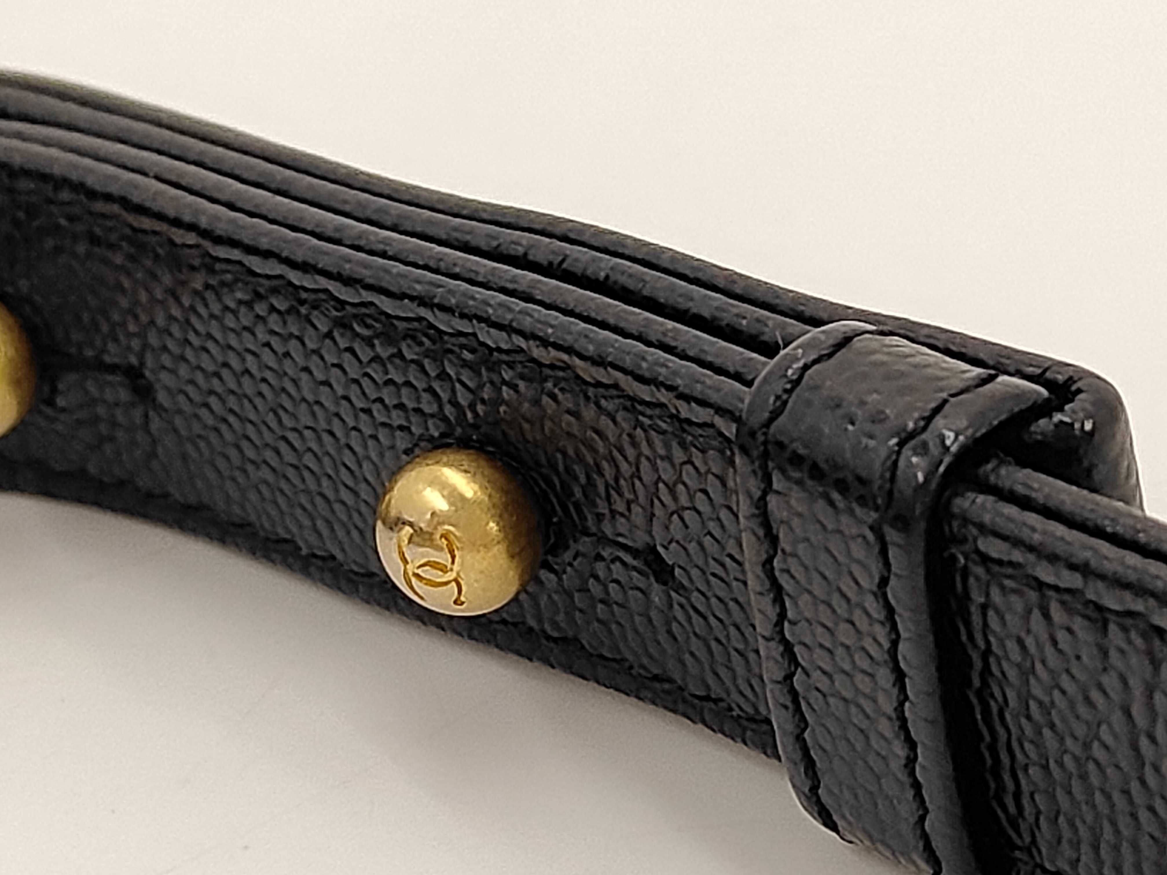 Boy Chanel Chain Shoulder Bag, Crossbody Bag, Black Caviar Leather, Women's Suitcase — view 7