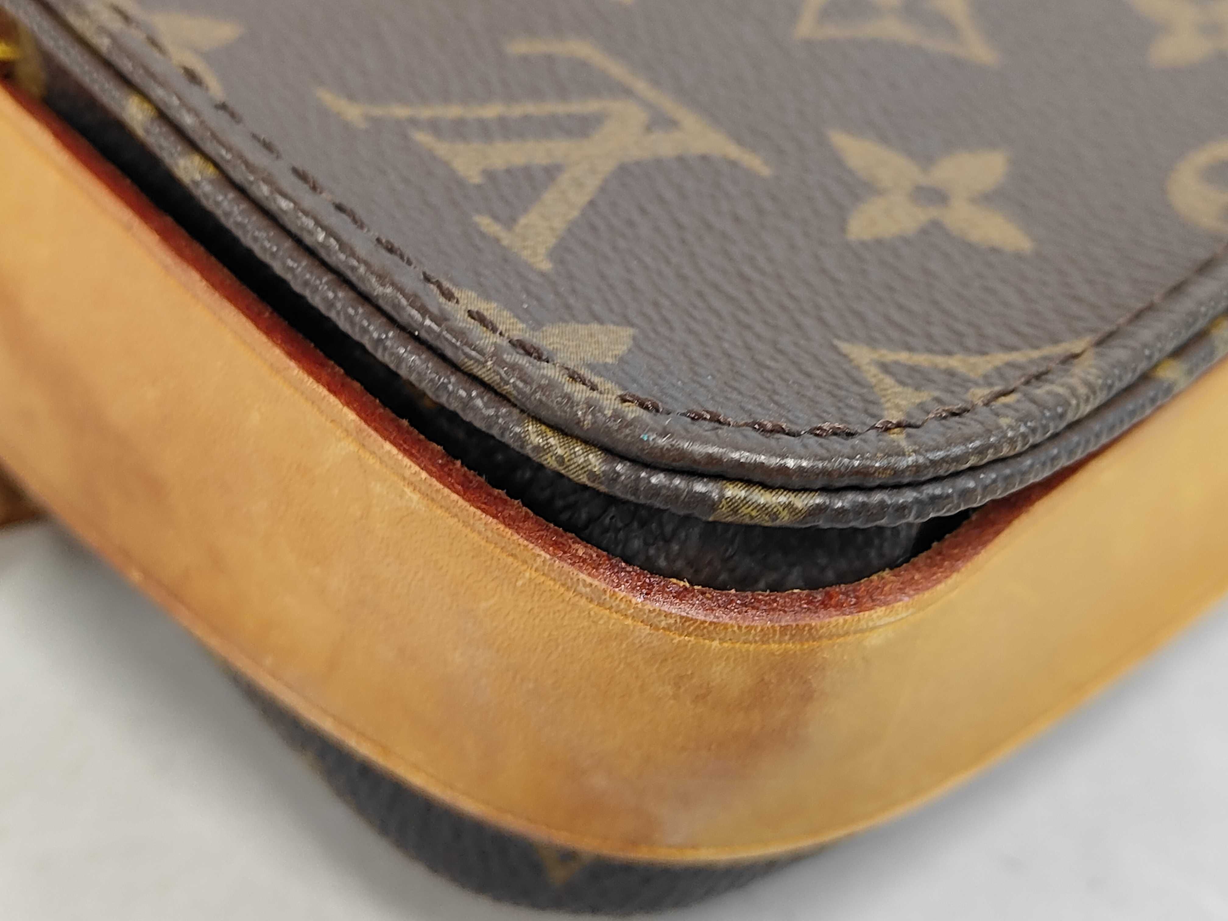 bag, Louis Vuitton Monogram M51254 Mini Cartouchiere 1980s shoulder bag. — view 3