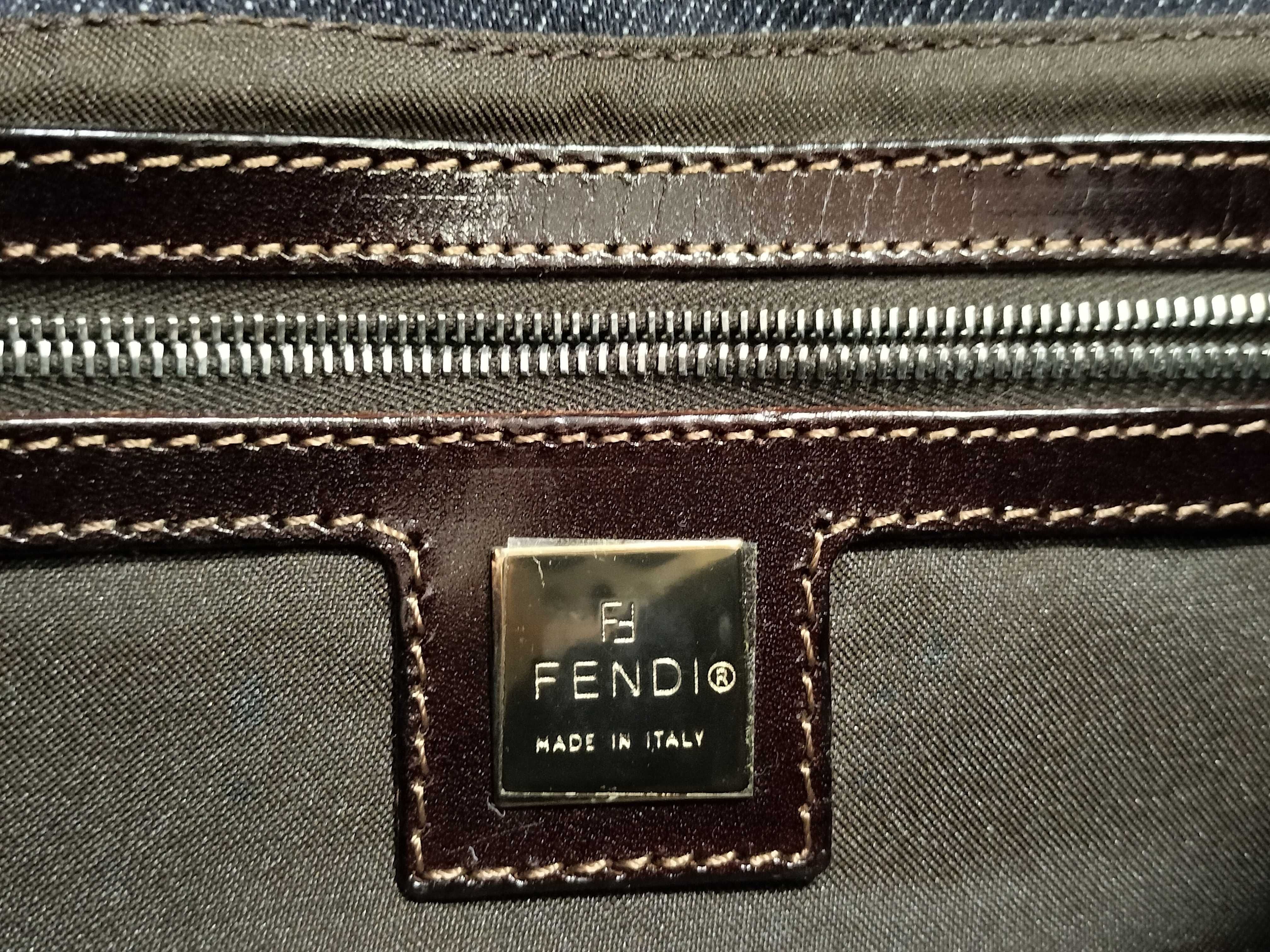 denim one-shoulder bag, navy. — view 12
