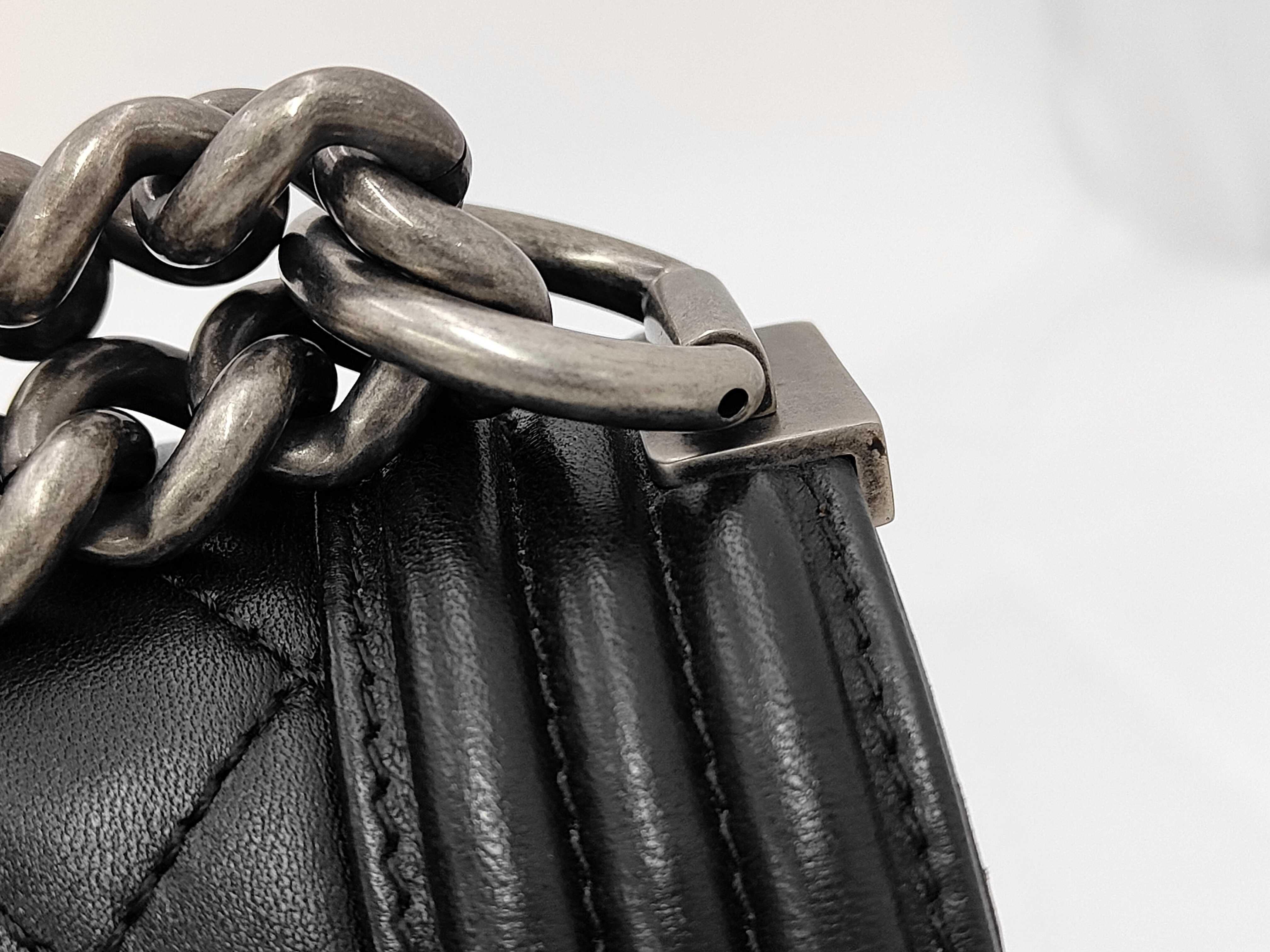 Boy Chanel Chain Shoulder Bag — view 3
