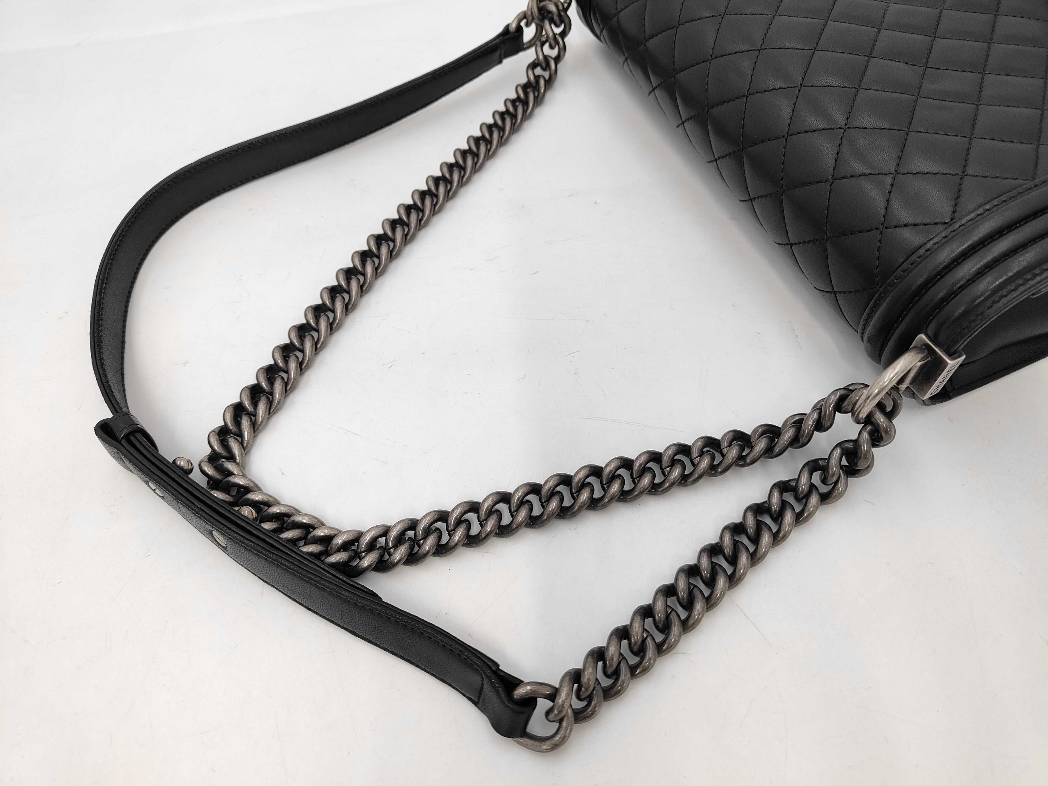 Boy Chanel Chain Shoulder Bag — view 4