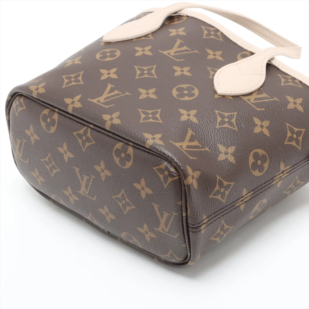 Monogram Neverfull Inside Out BB M25657 Brown x Beige (RFID detected) — view 3