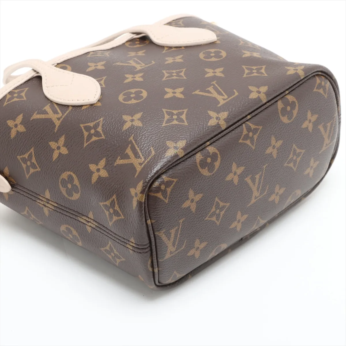 Monogram Neverfull Inside Out BB M25657 Brown x Beige (RFID detected) — view 4