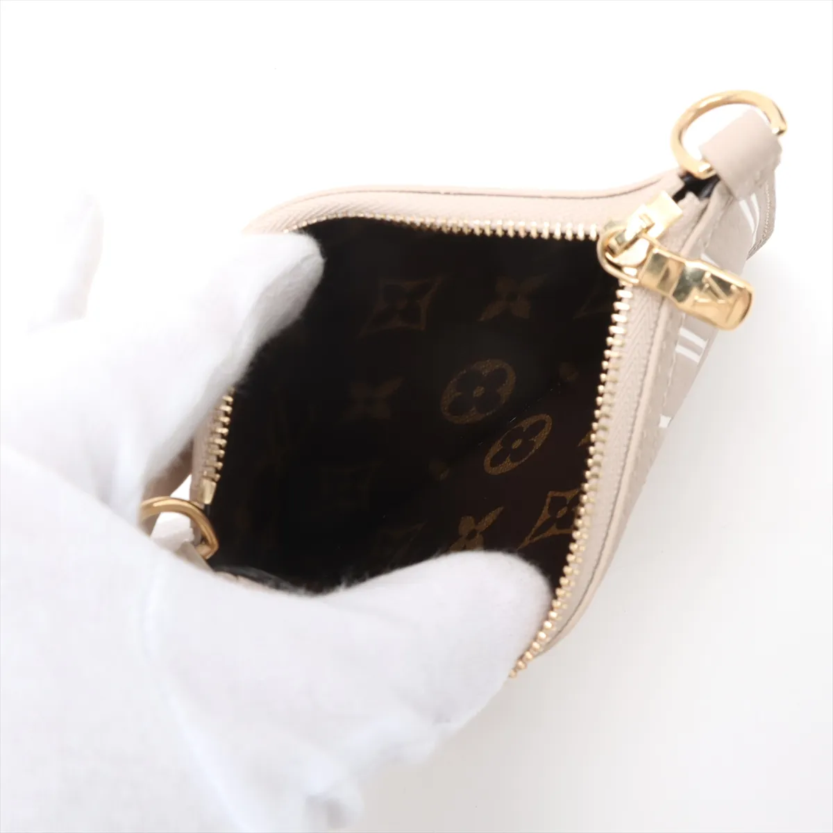 Monogram Neverfull Inside Out BB M25657 Brown x Beige (RFID detected) — view 9