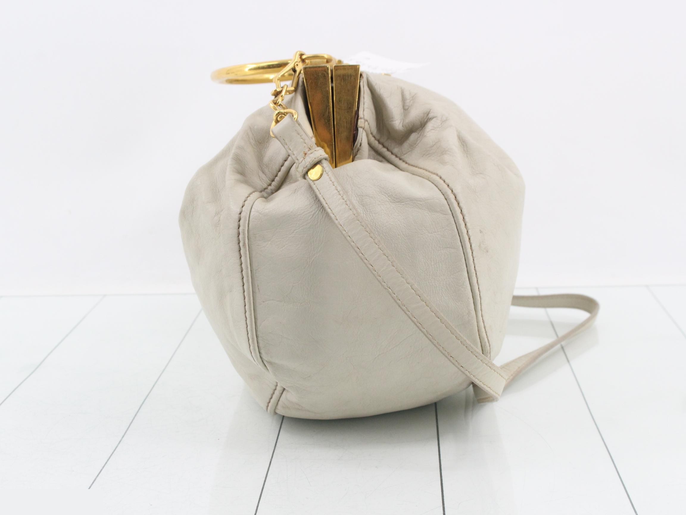 Matelassé Clasp-closure 2-way Handbag — view 4