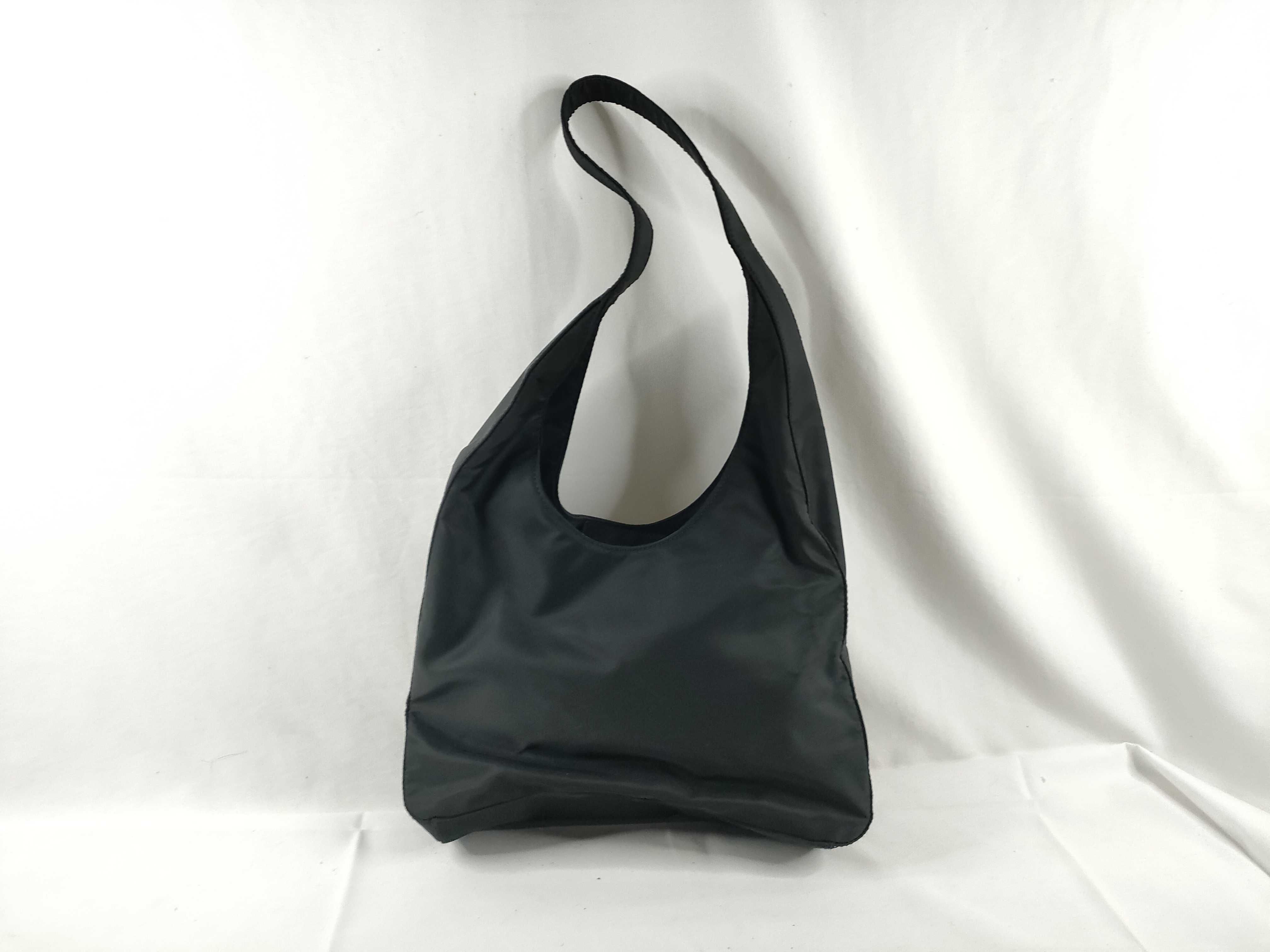 Nylon One-Shoulder Bag, Black Shoulder Bag