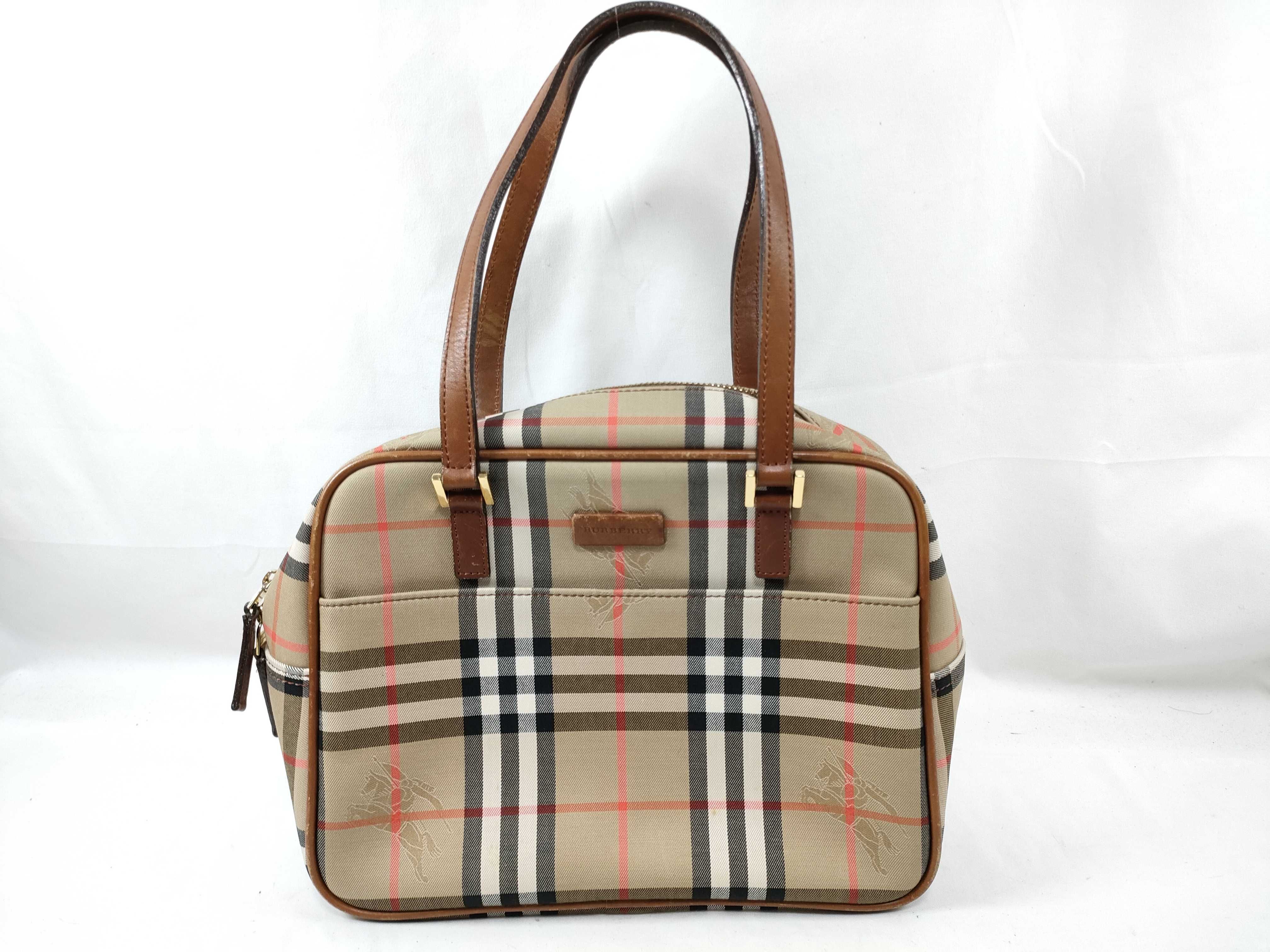 Nova Check Mini Boston Bag