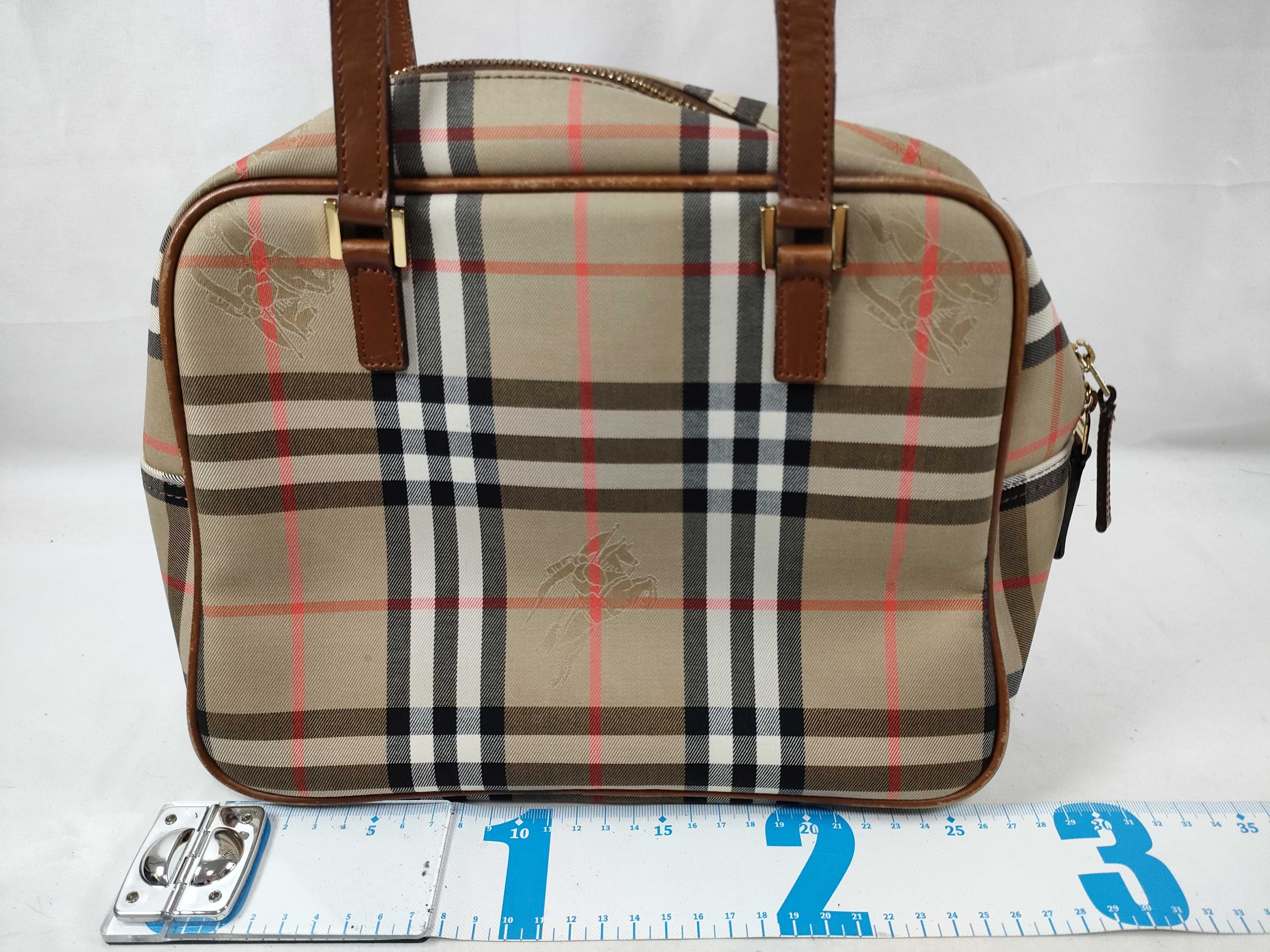 Nova Check Mini Boston Bag — view 2