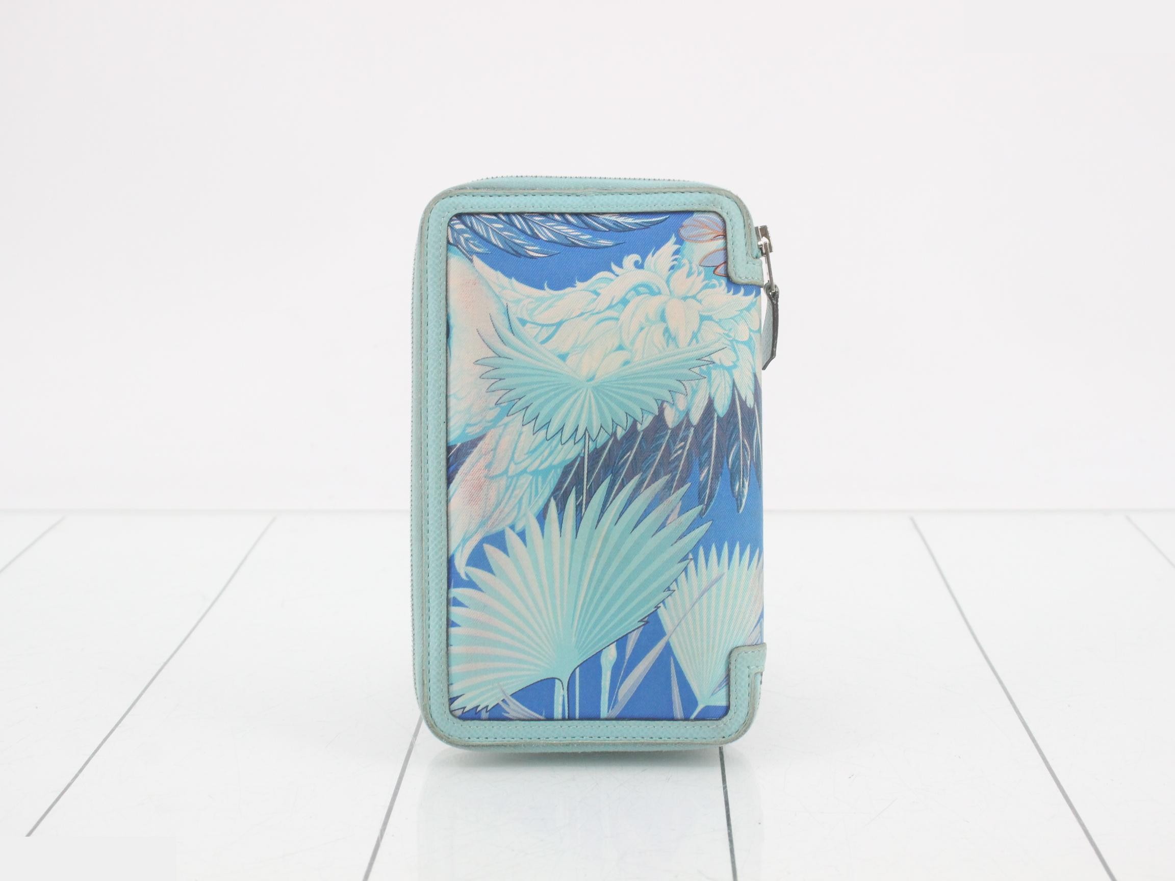 Soiecool Blue Atoll x Mykonos Flamingo Party Epsom x Silk X-engraved — view 2