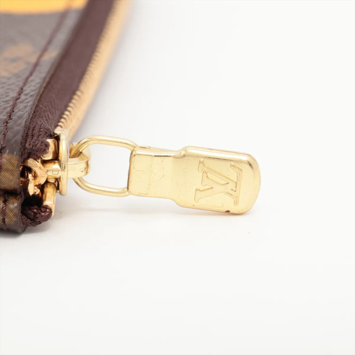 Monogram Groom Pochette Clé CA0096 Jaune Coin Purse — view 7